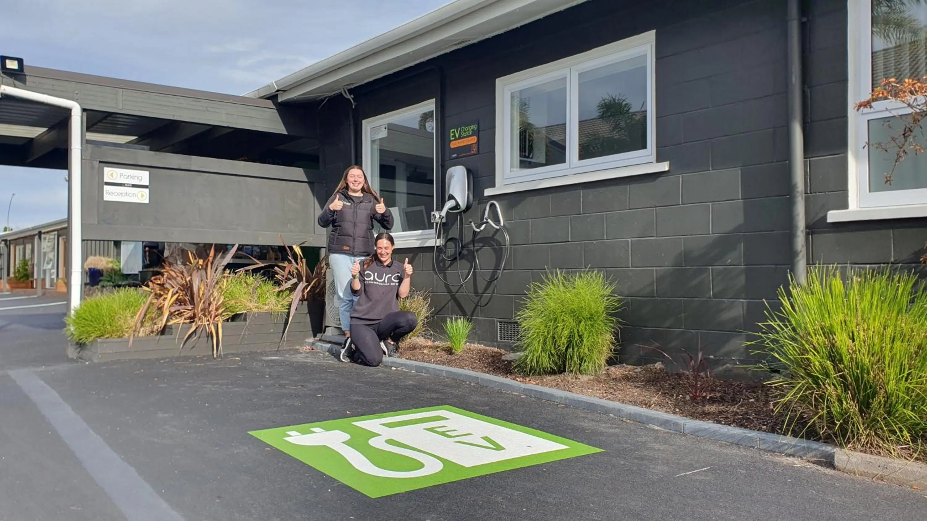 Property building in Aura Accommodation