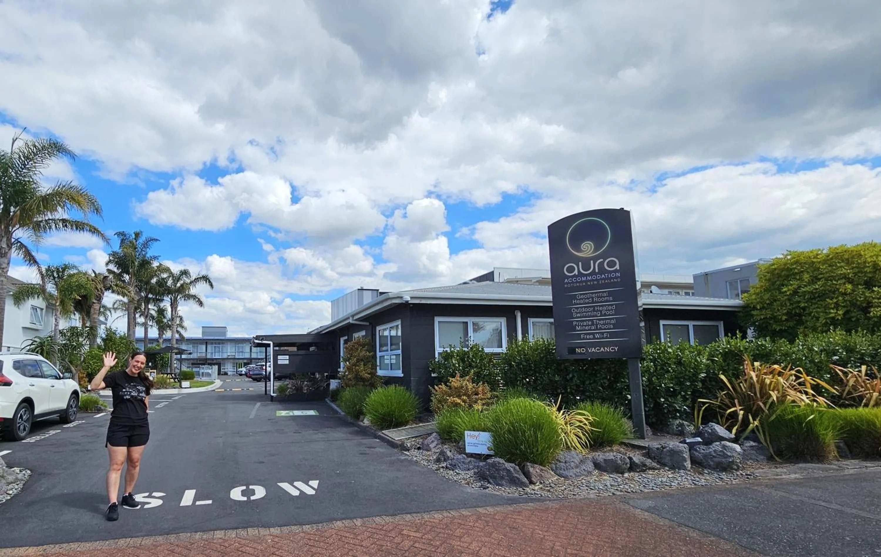 Property building in Aura Accommodation