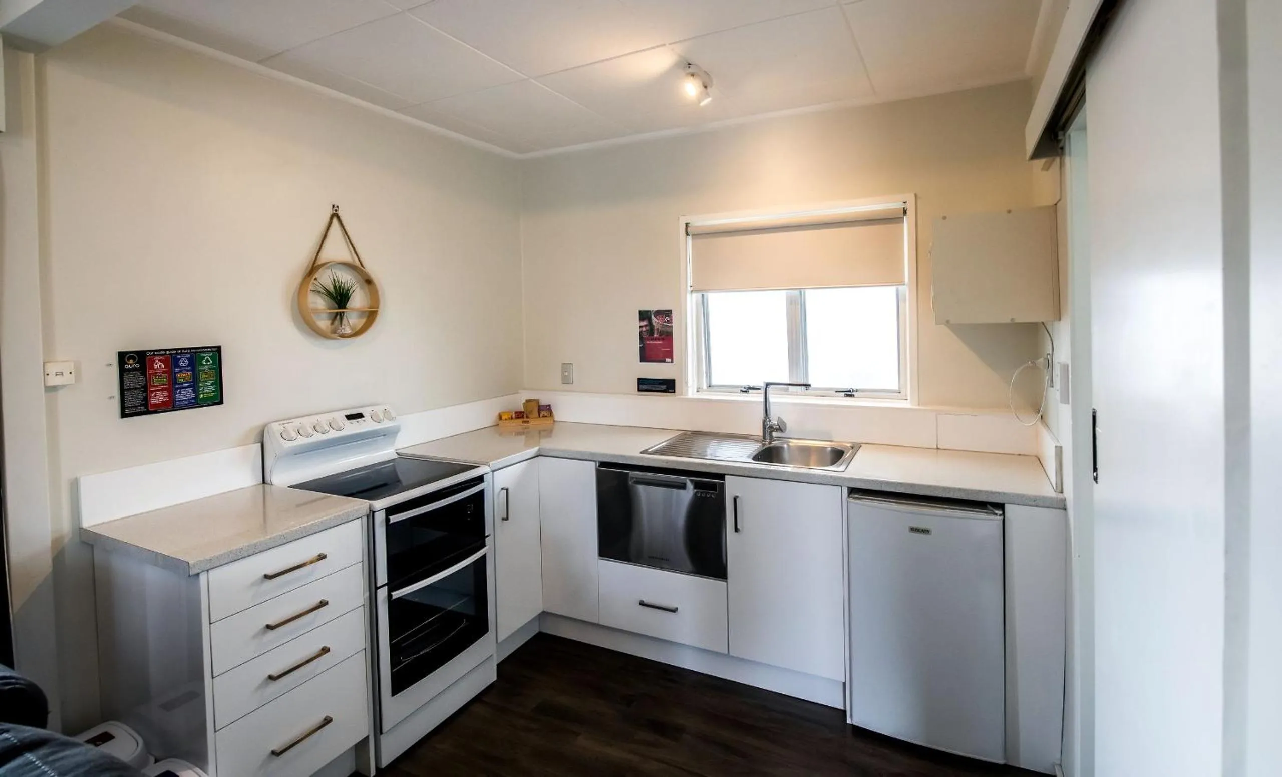kitchen in Aura Accommodation