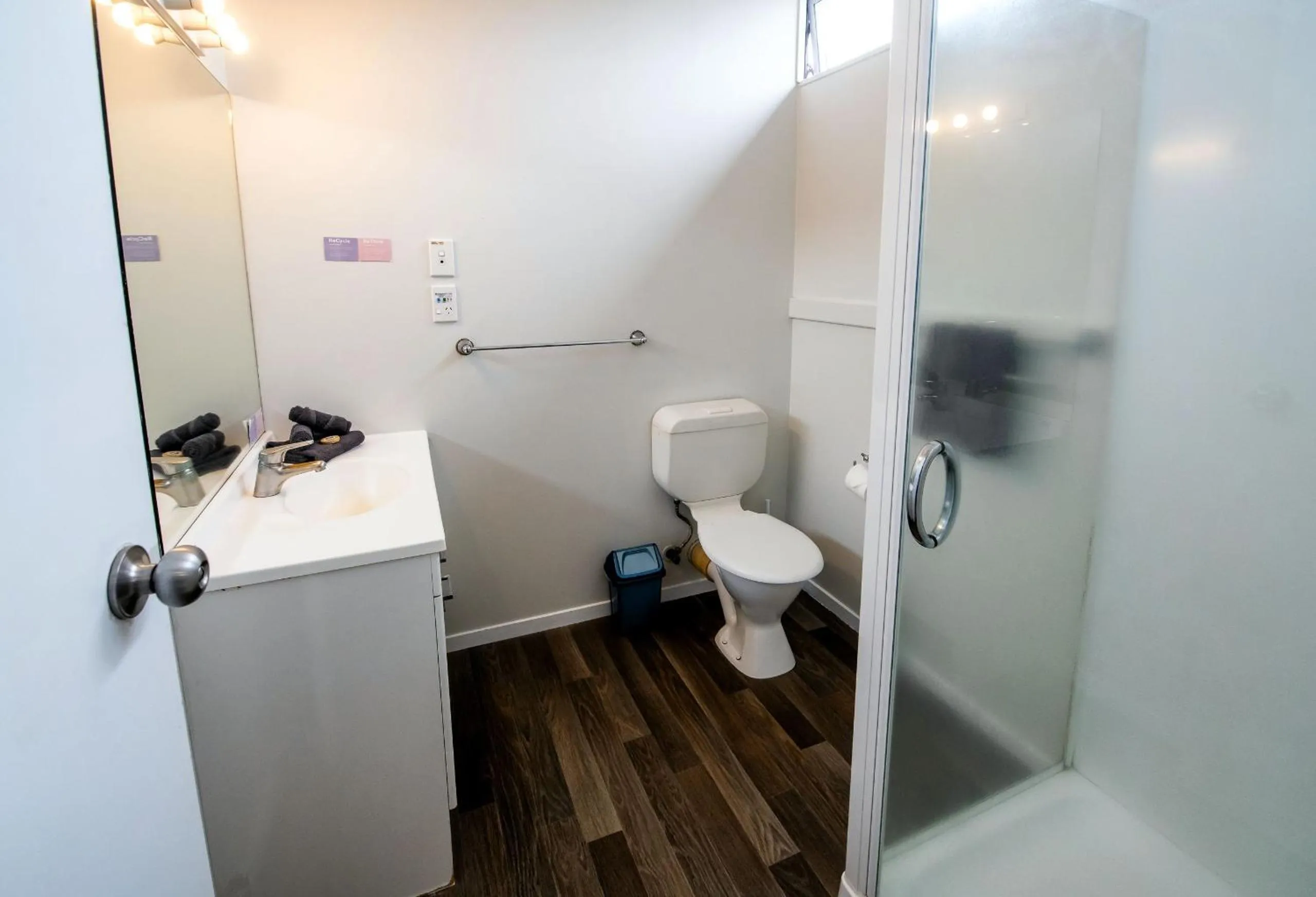 Shower in Aura Accommodation