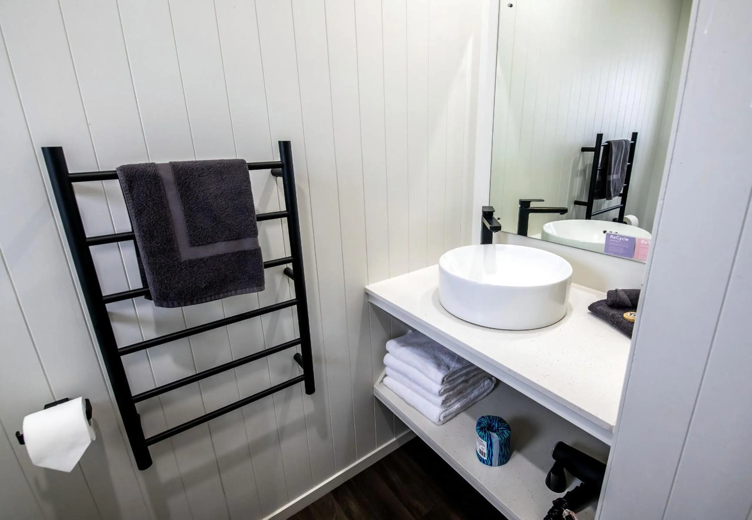 Bathroom in Aura Accommodation