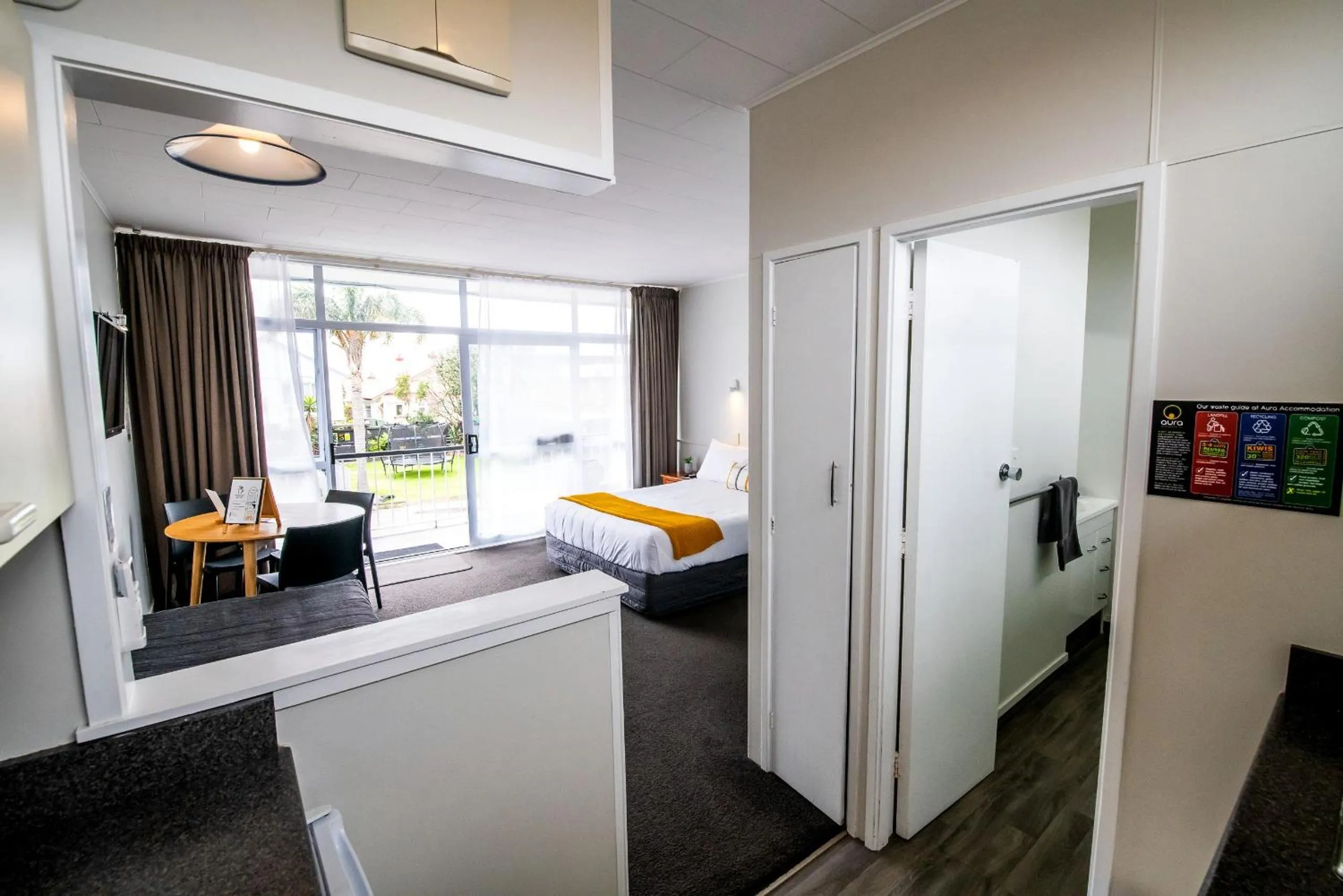 Bedroom, Bed in Aura Accommodation