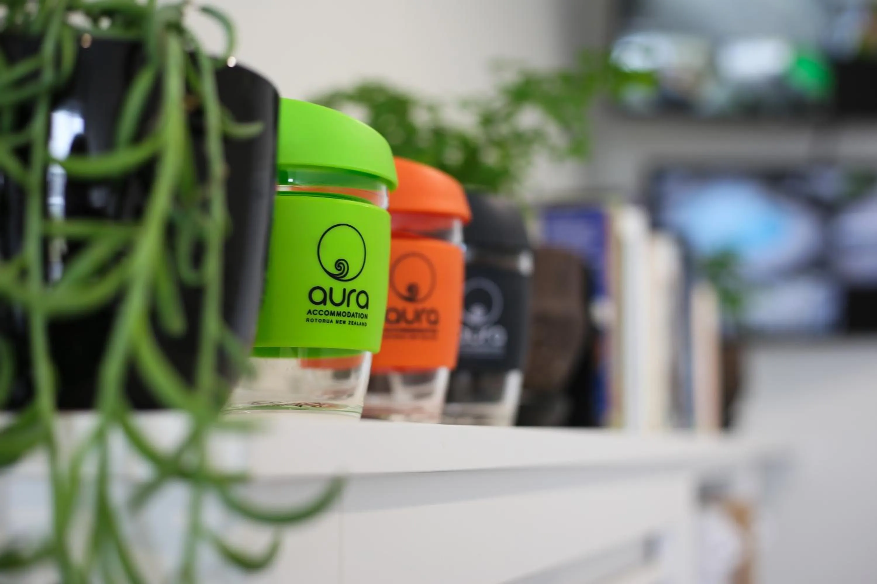 Lobby or reception in Aura Accommodation