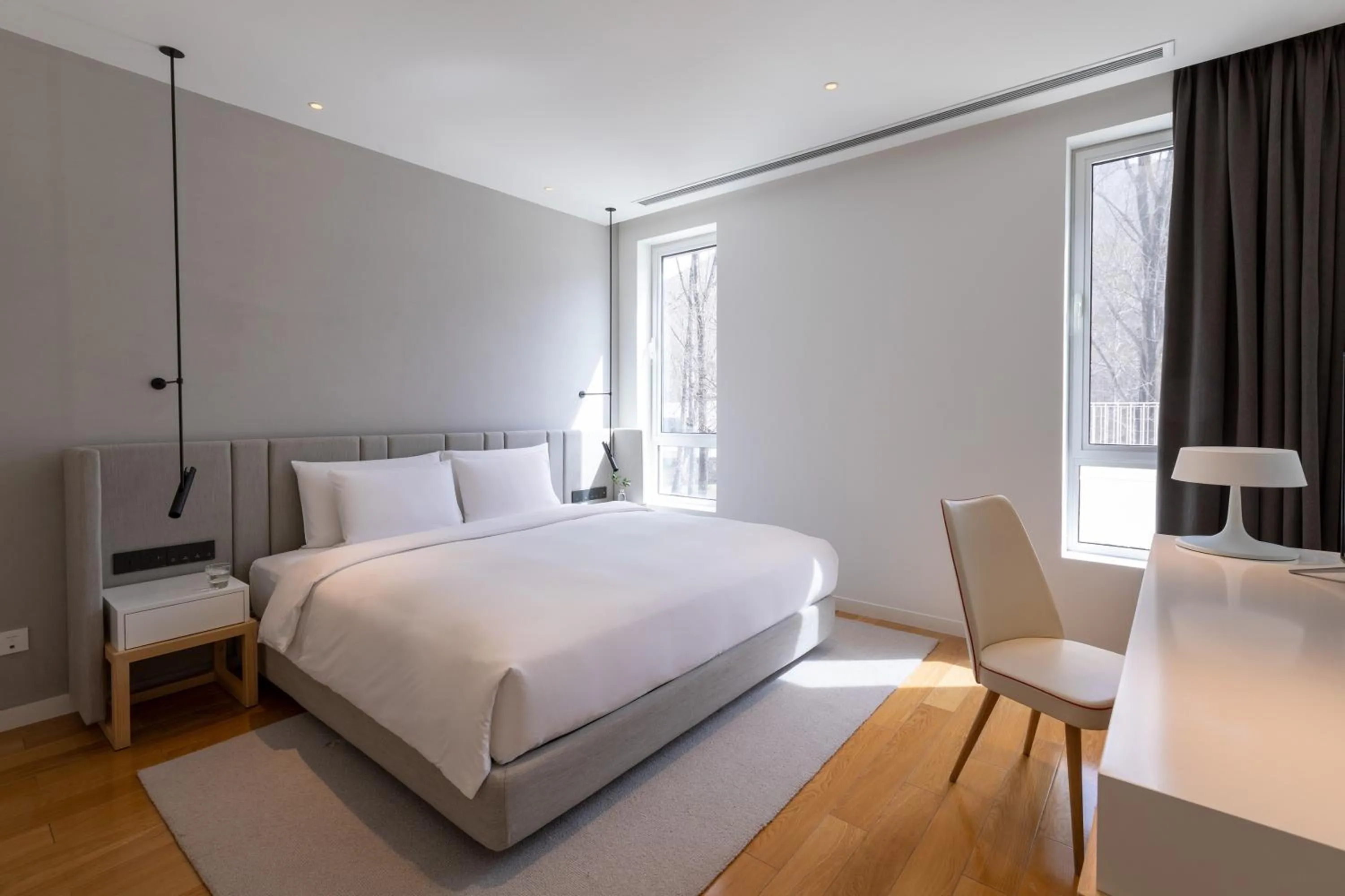 Bed in Commune by the Great Wall, in the Unbound Collection by Hyatt