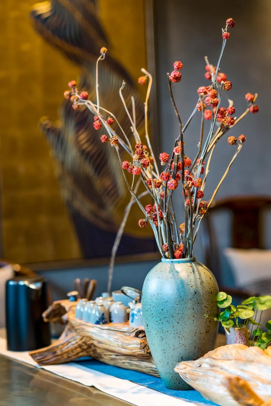 Decorative detail in Guipu Beihai Courtyard Hotel Beijing