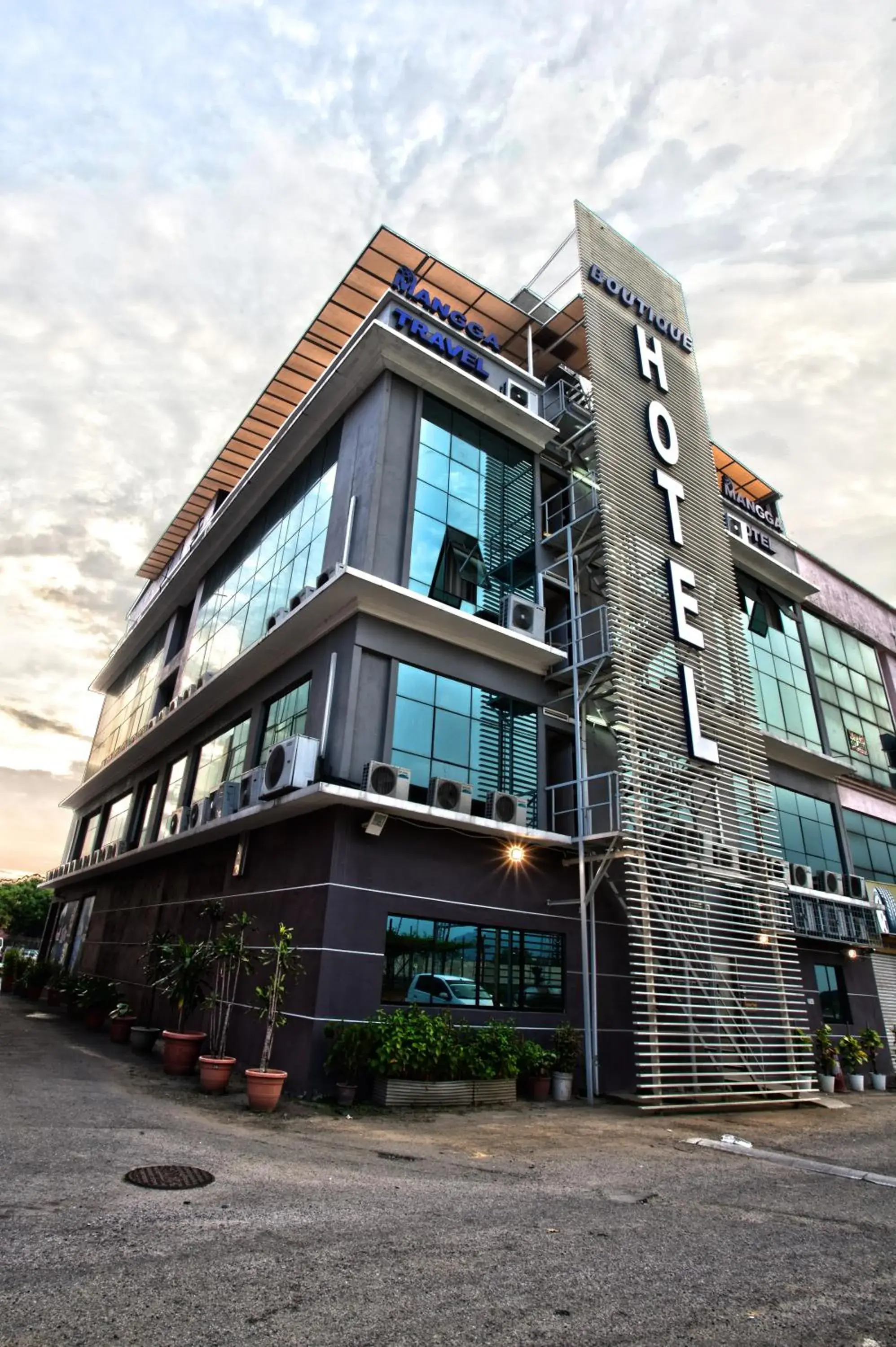 Property building in Mangga Boutique Hotel Property building in Mangga Boutique Hotel