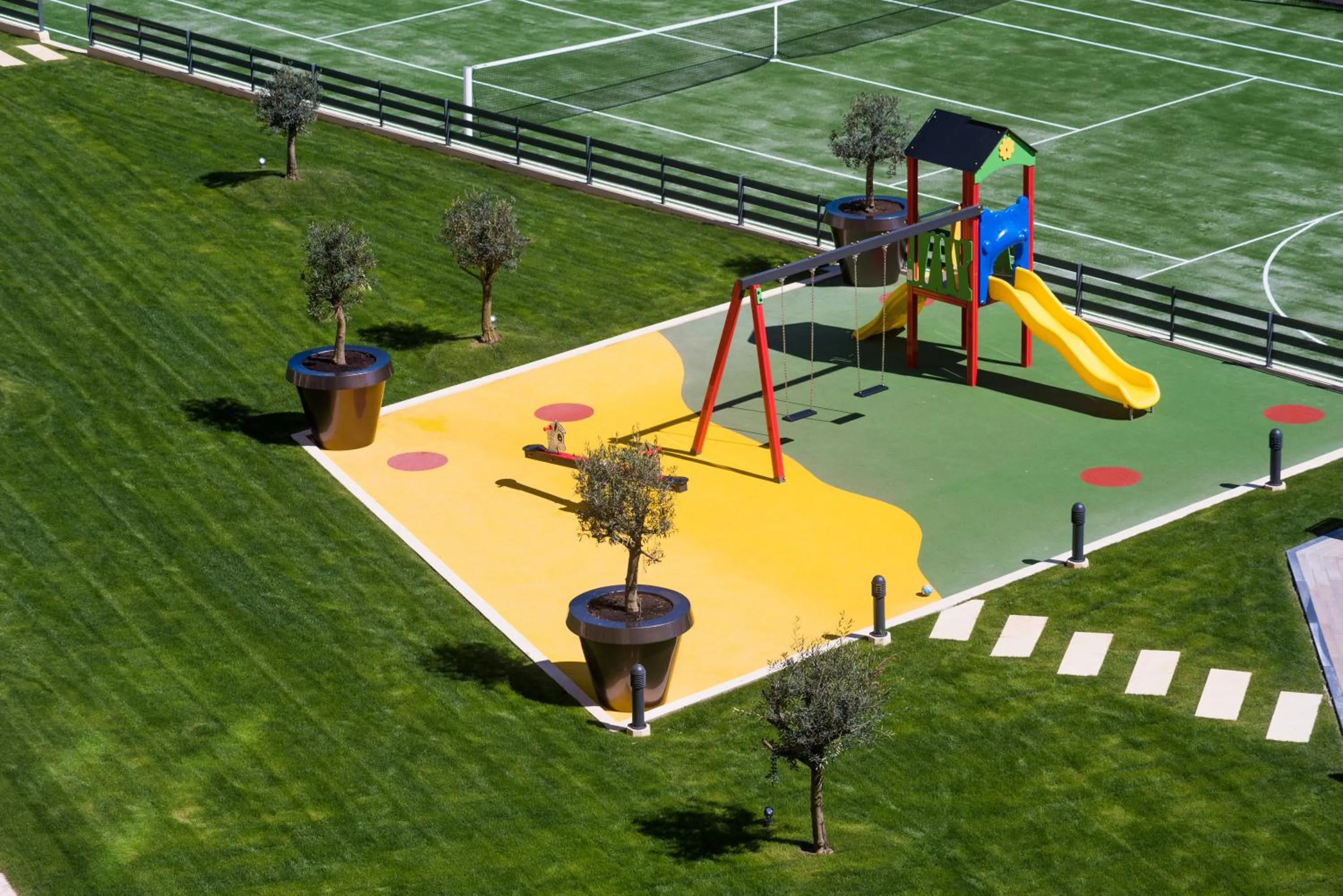 Children play ground in Vila Gale Ampalius