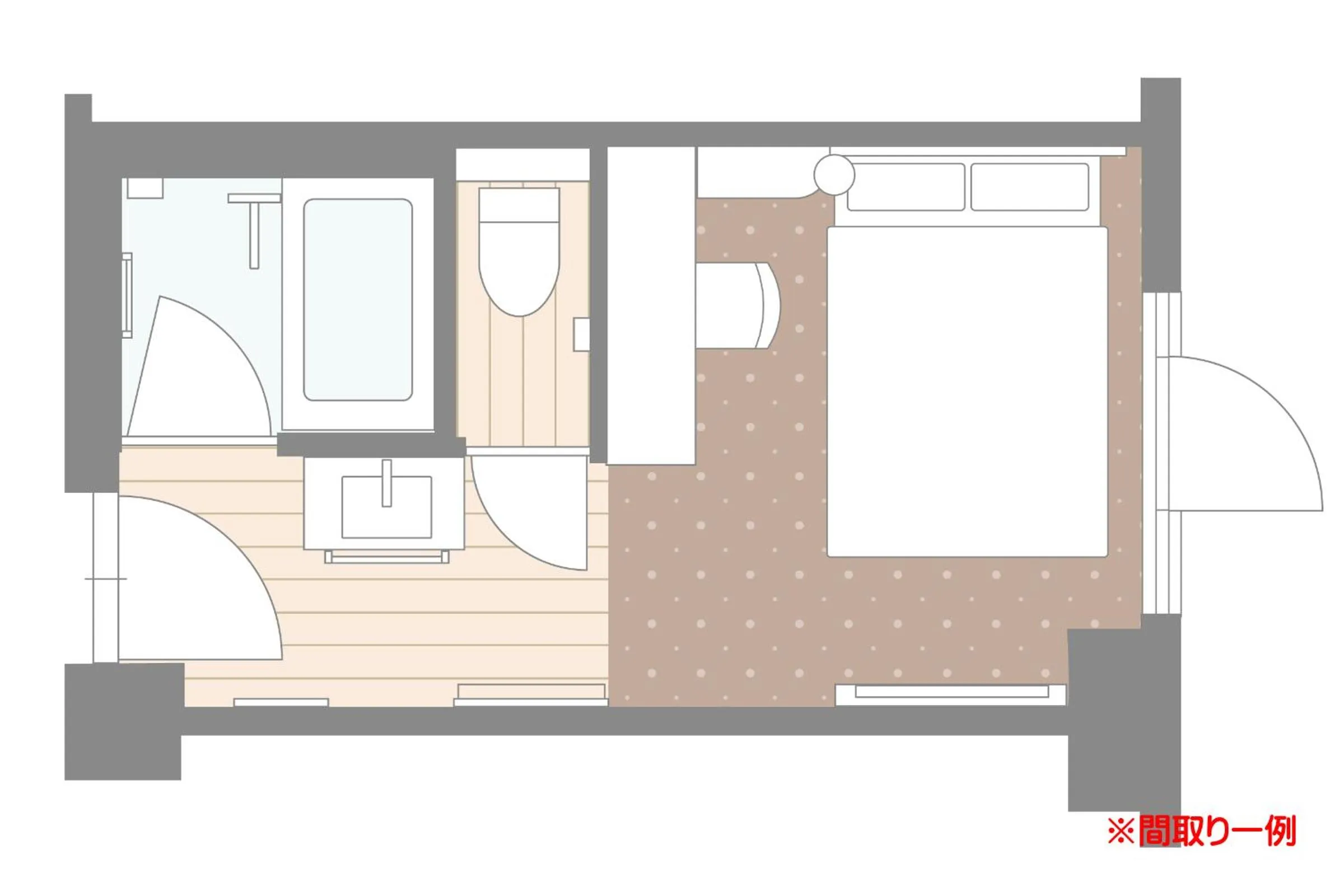 Floor plan in Hotel Boston Plaza Kusatsu