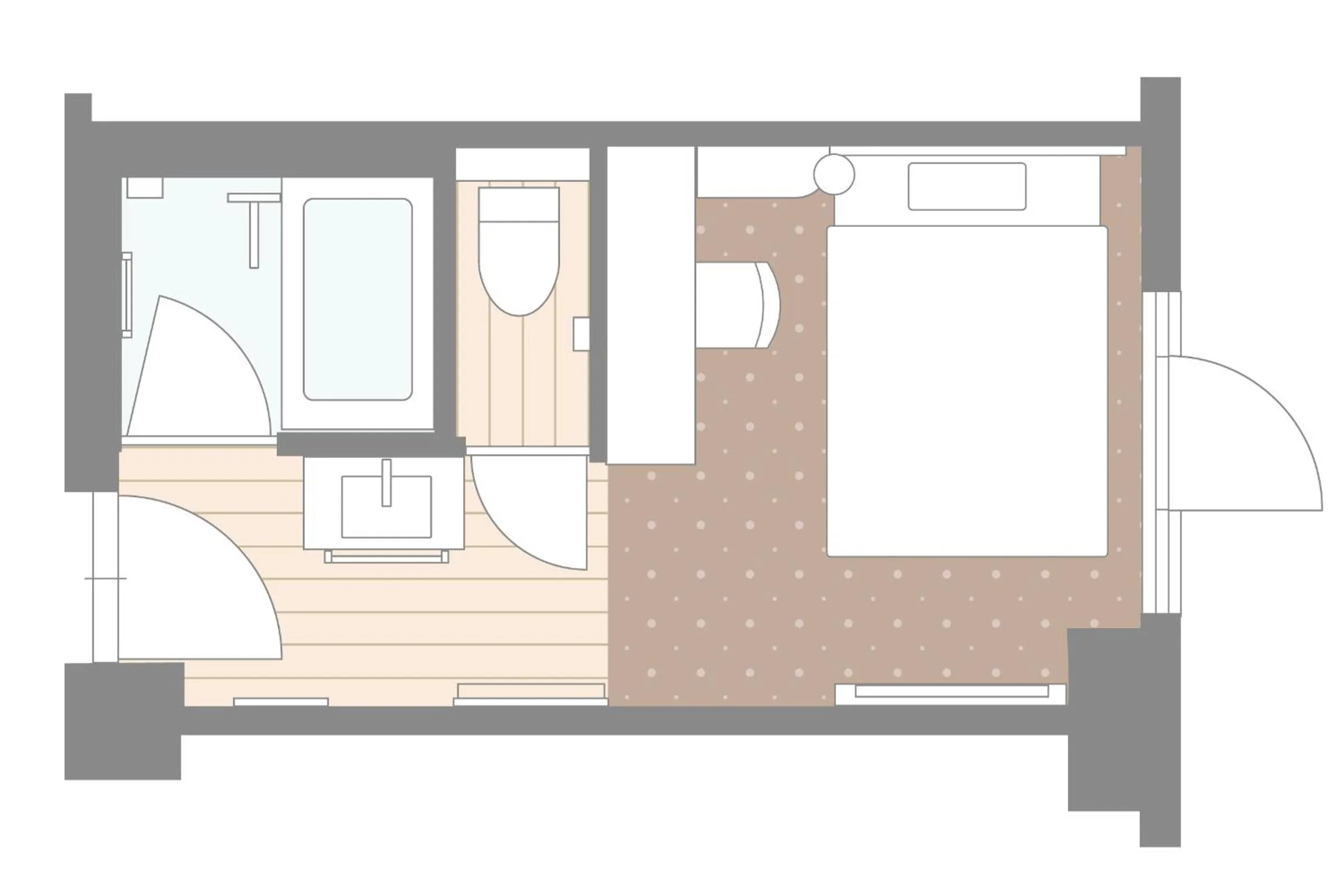 Floor plan in Hotel Boston Plaza Kusatsu