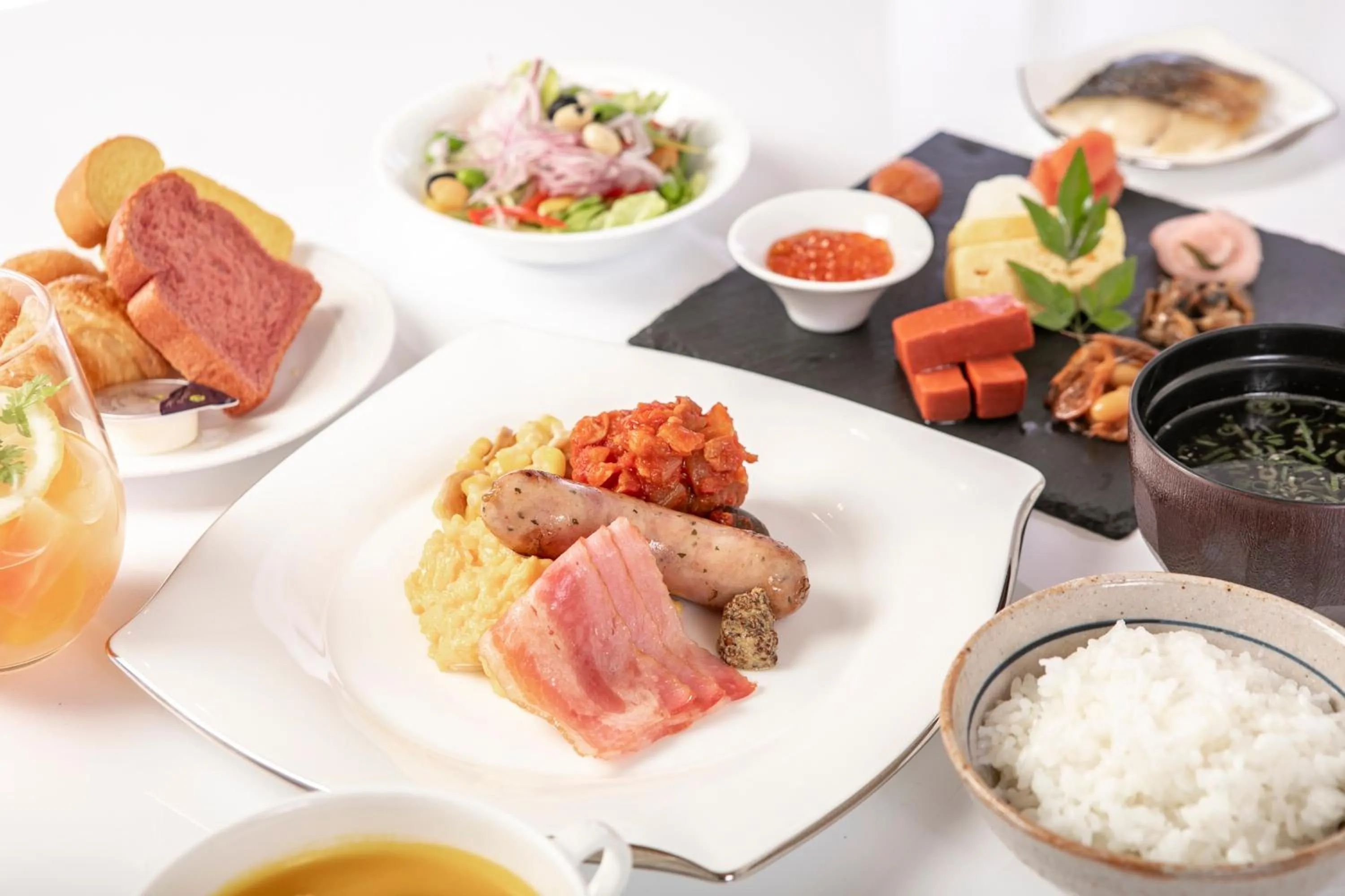 Breakfast in Hotel Boston Plaza Kusatsu