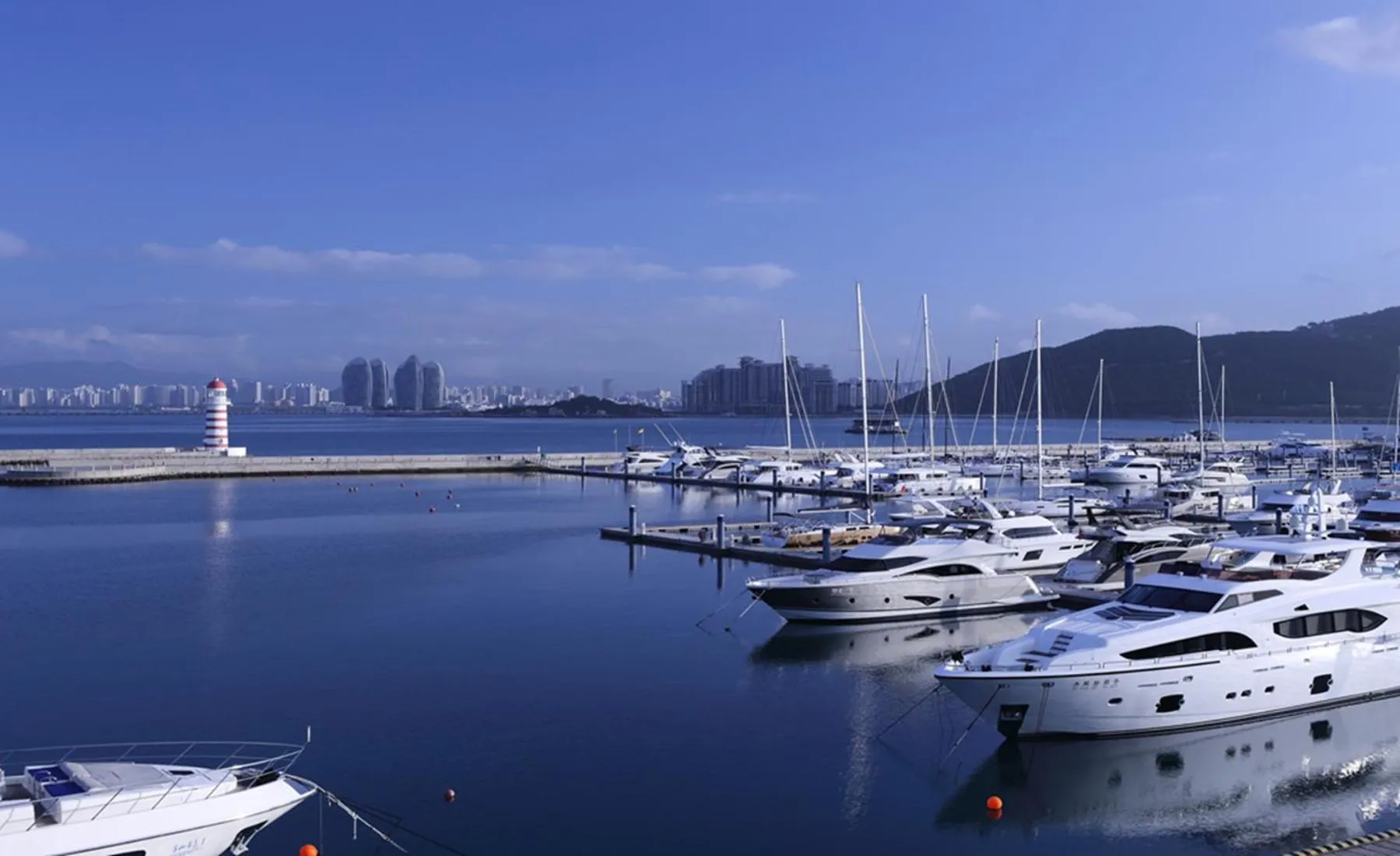 Natural landscape in Sanya Serenity Coast Marina Hotel