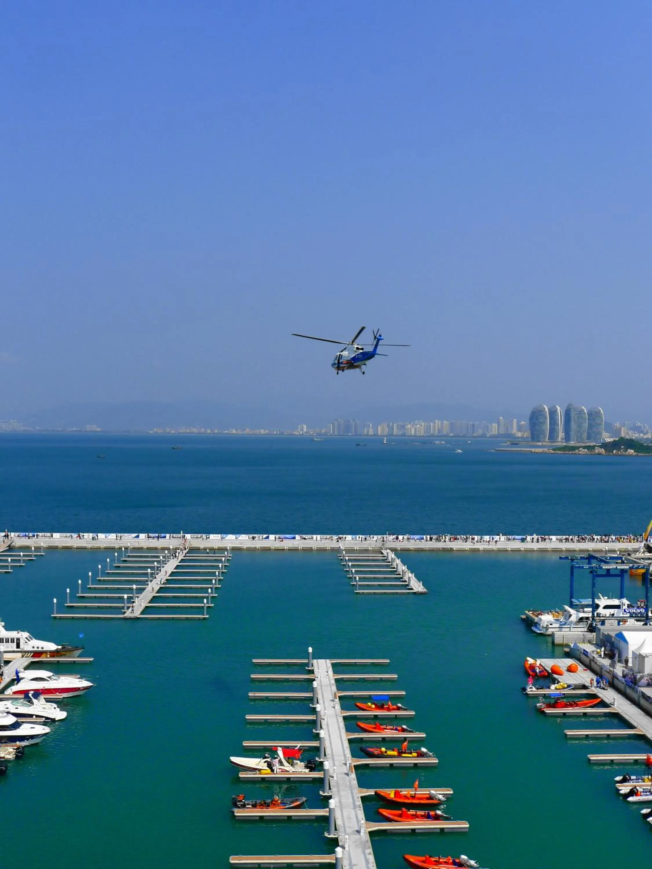 Sea view in Sanya Serenity Coast Marina Hotel