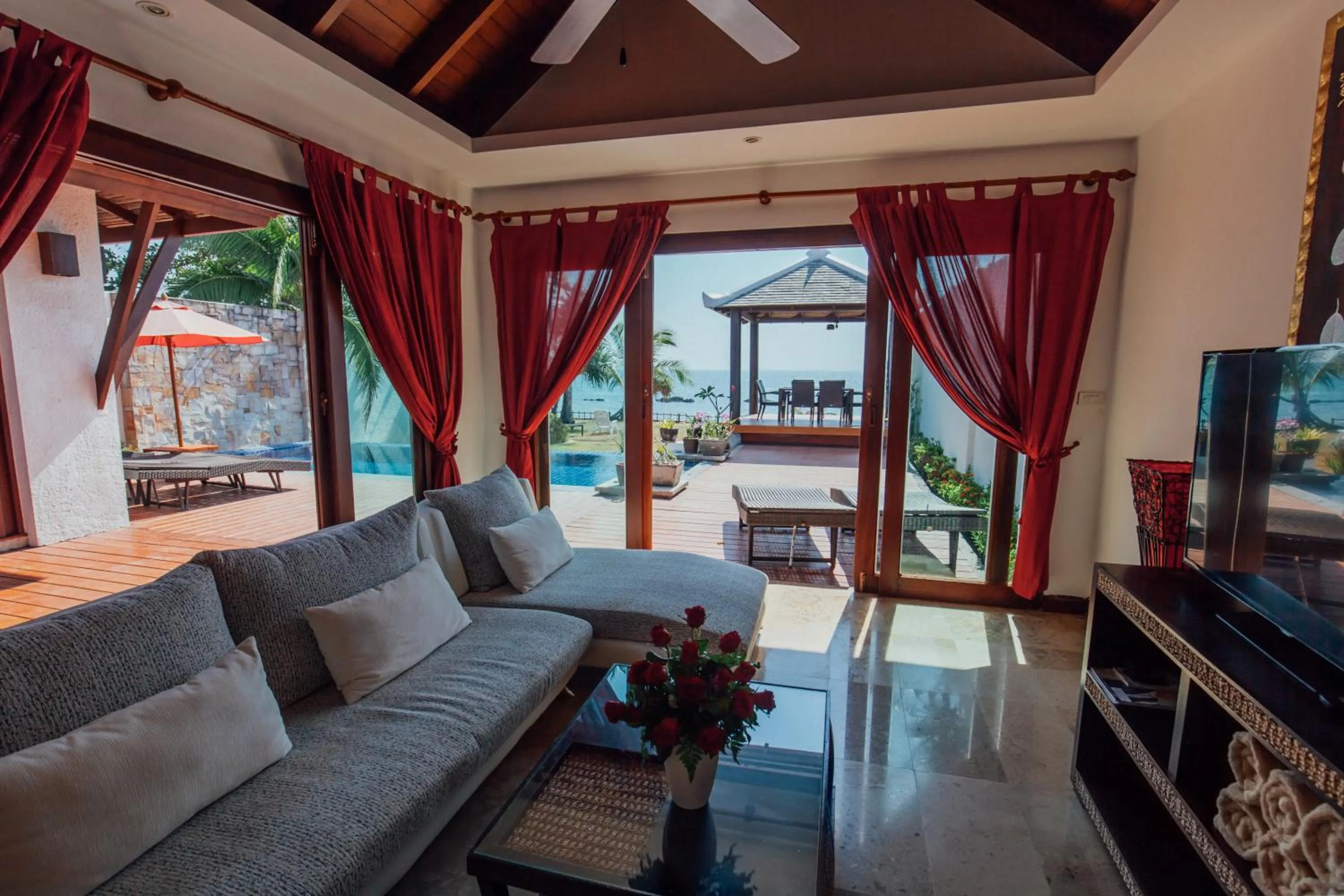 Living room in Thai Island Dream Estate