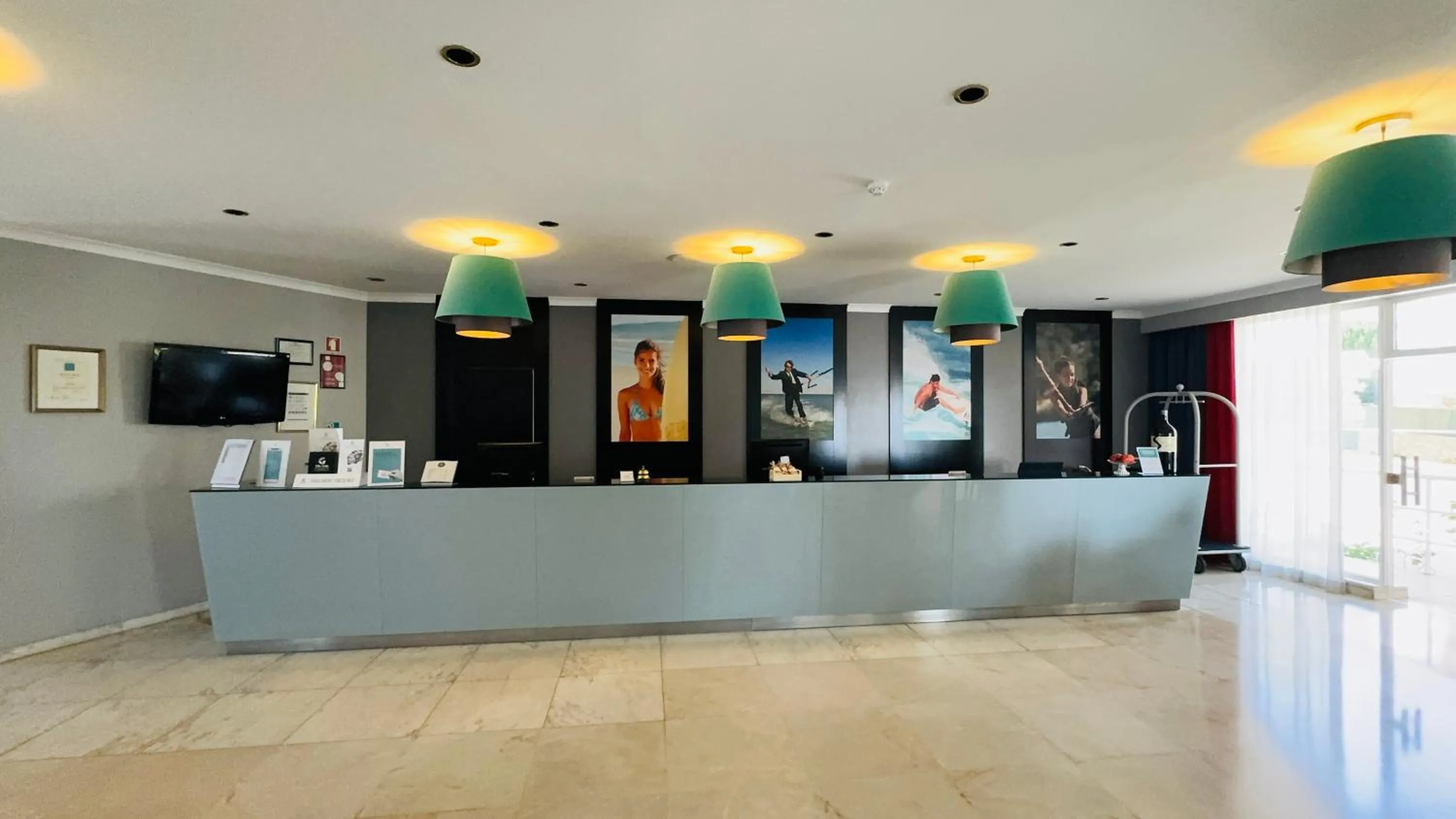 Lobby or reception in Vila Gale Nautico