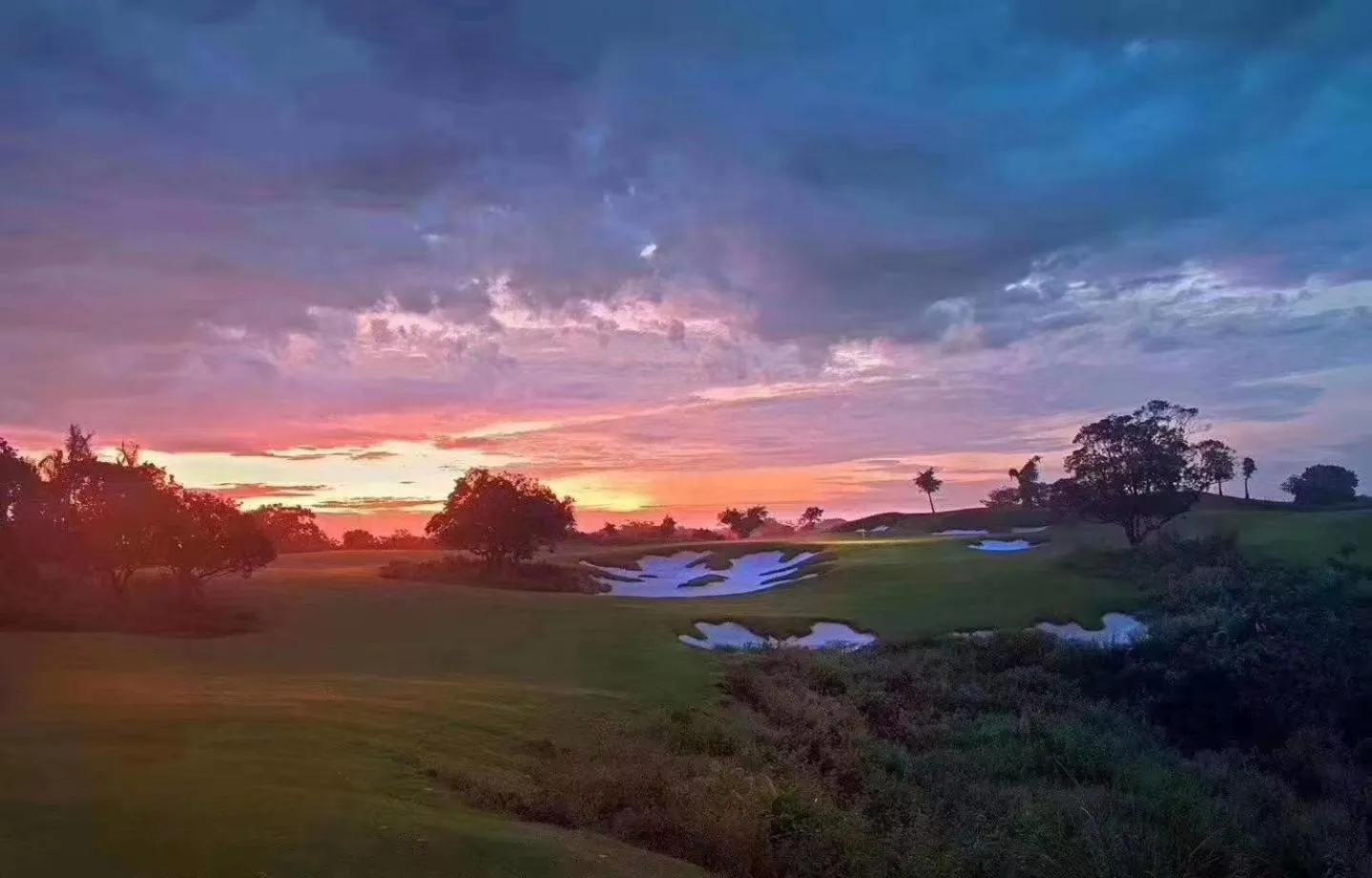 Golfcourse in Mission Hills Resort Haikou