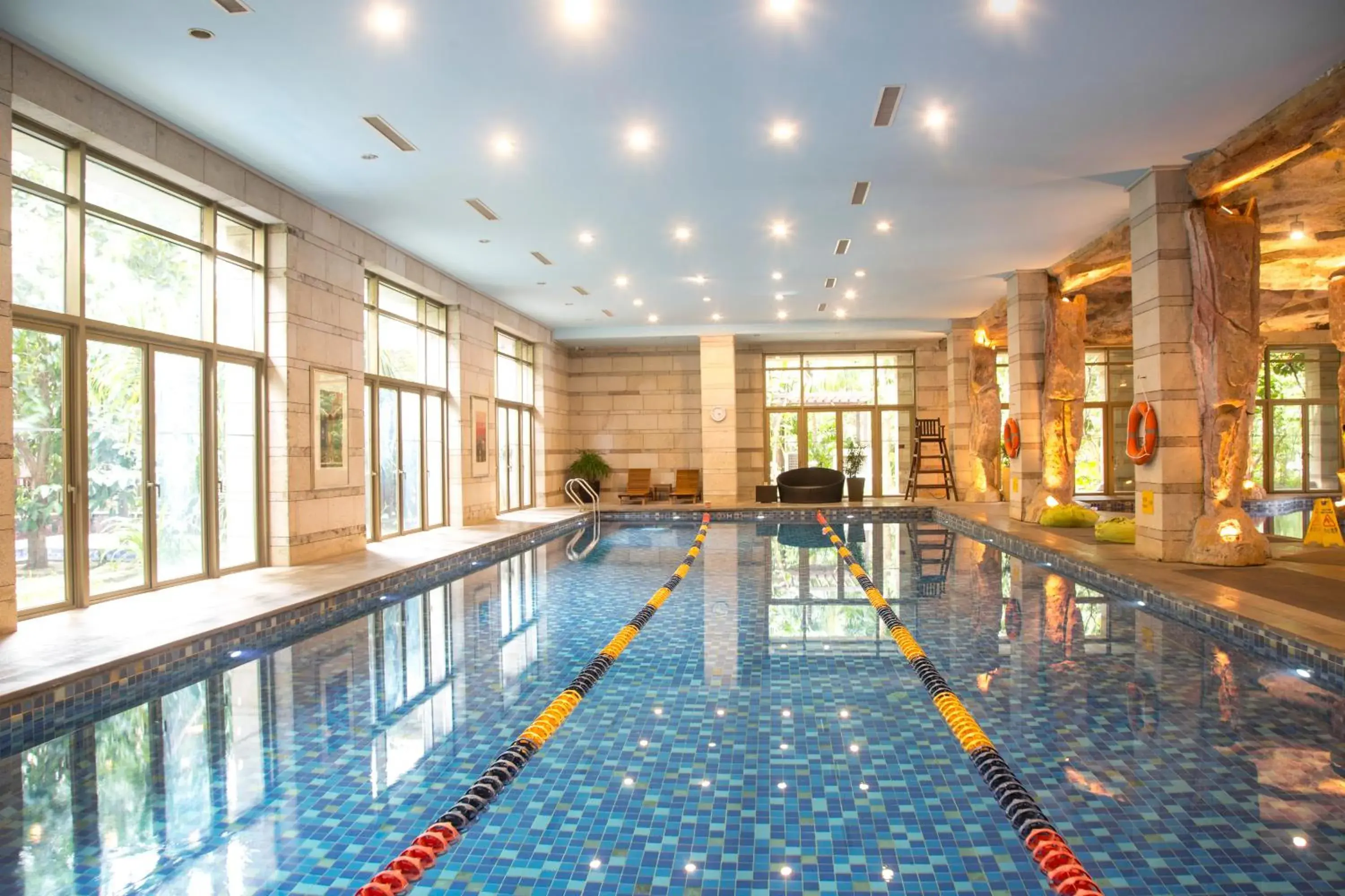 Swimming pool in Mission Hills Resort Haikou Swimming pool in Mission Hills Resort Haikou