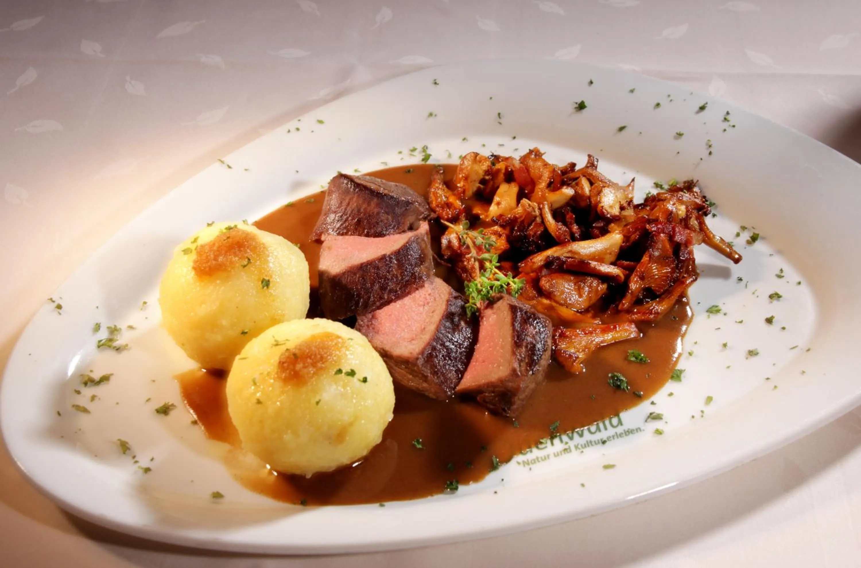 Dinner in Hotel Restaurant Reichsadler