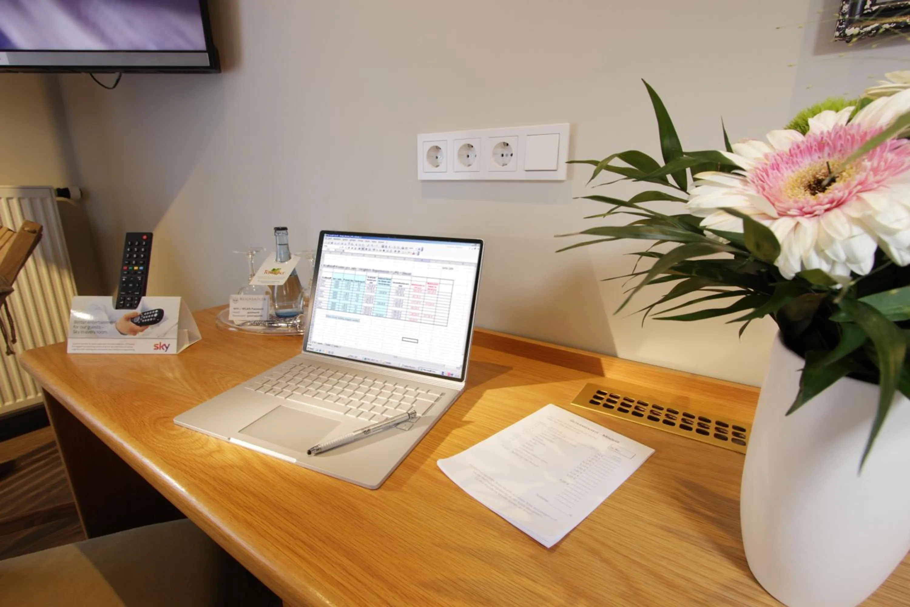 Decorative detail in Hotel Restaurant Reichsadler