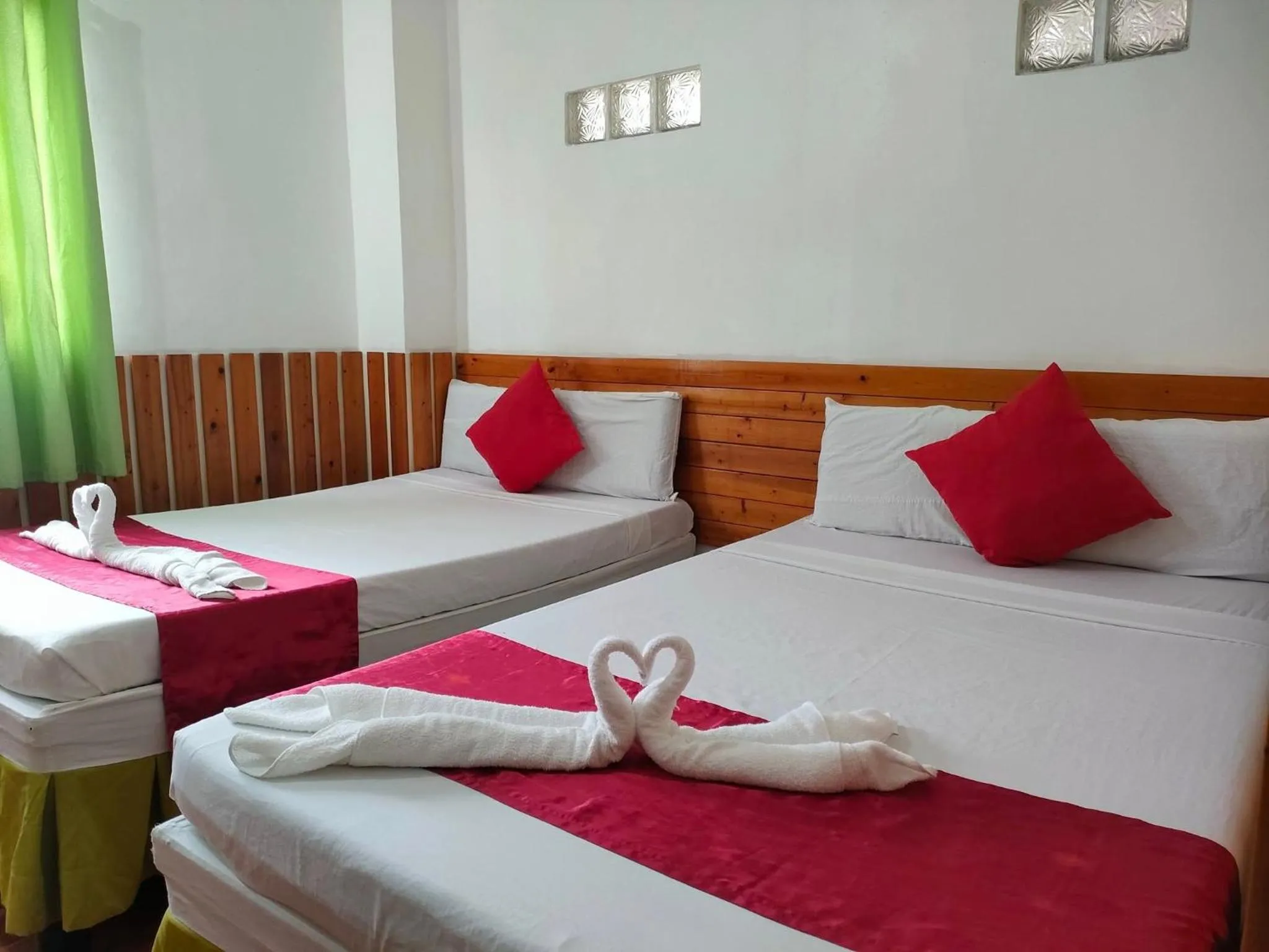 Bed in Axis Pension Hotel