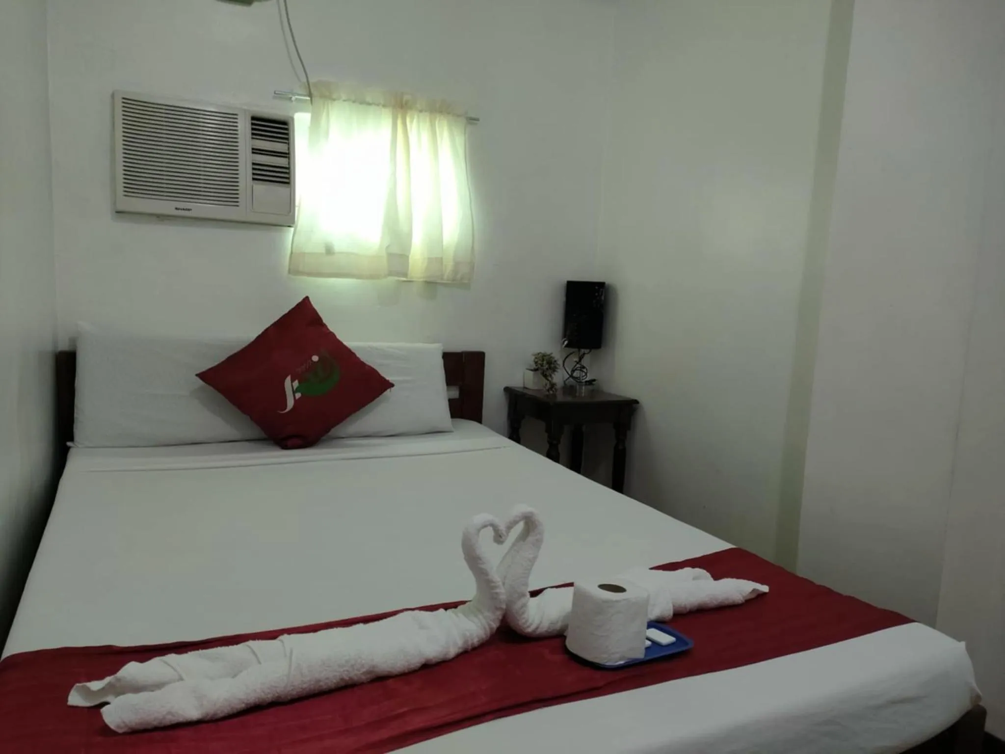 Bed in Axis Pension Hotel