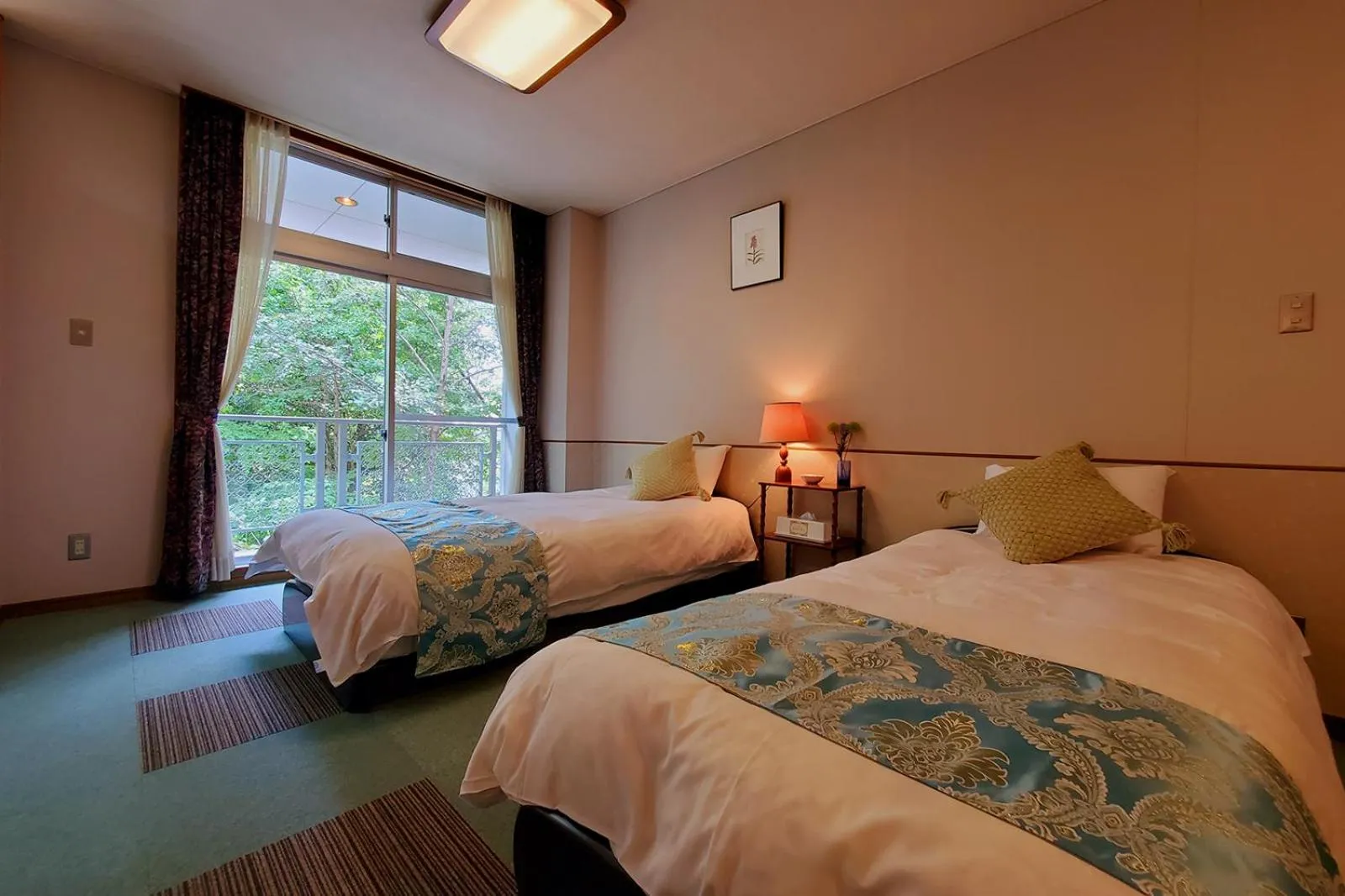 Photo of the whole room, Bed in Guestroom Garden Azumino