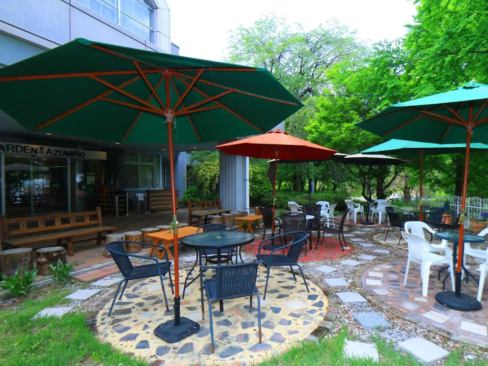 Property building in Guestroom Garden Azumino Property building in Guestroom Garden Azumino