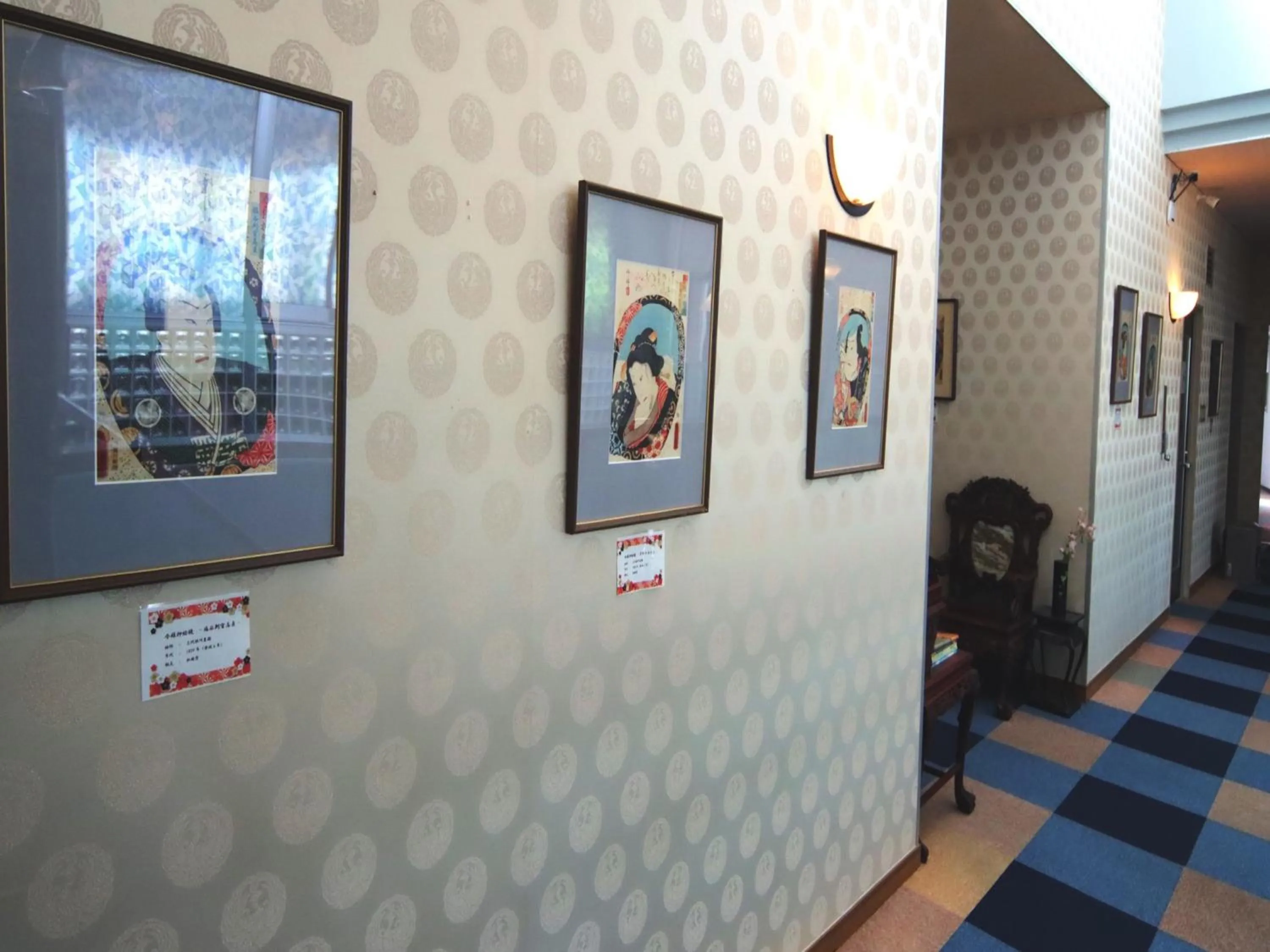 Decorative detail in Guestroom Garden Azumino