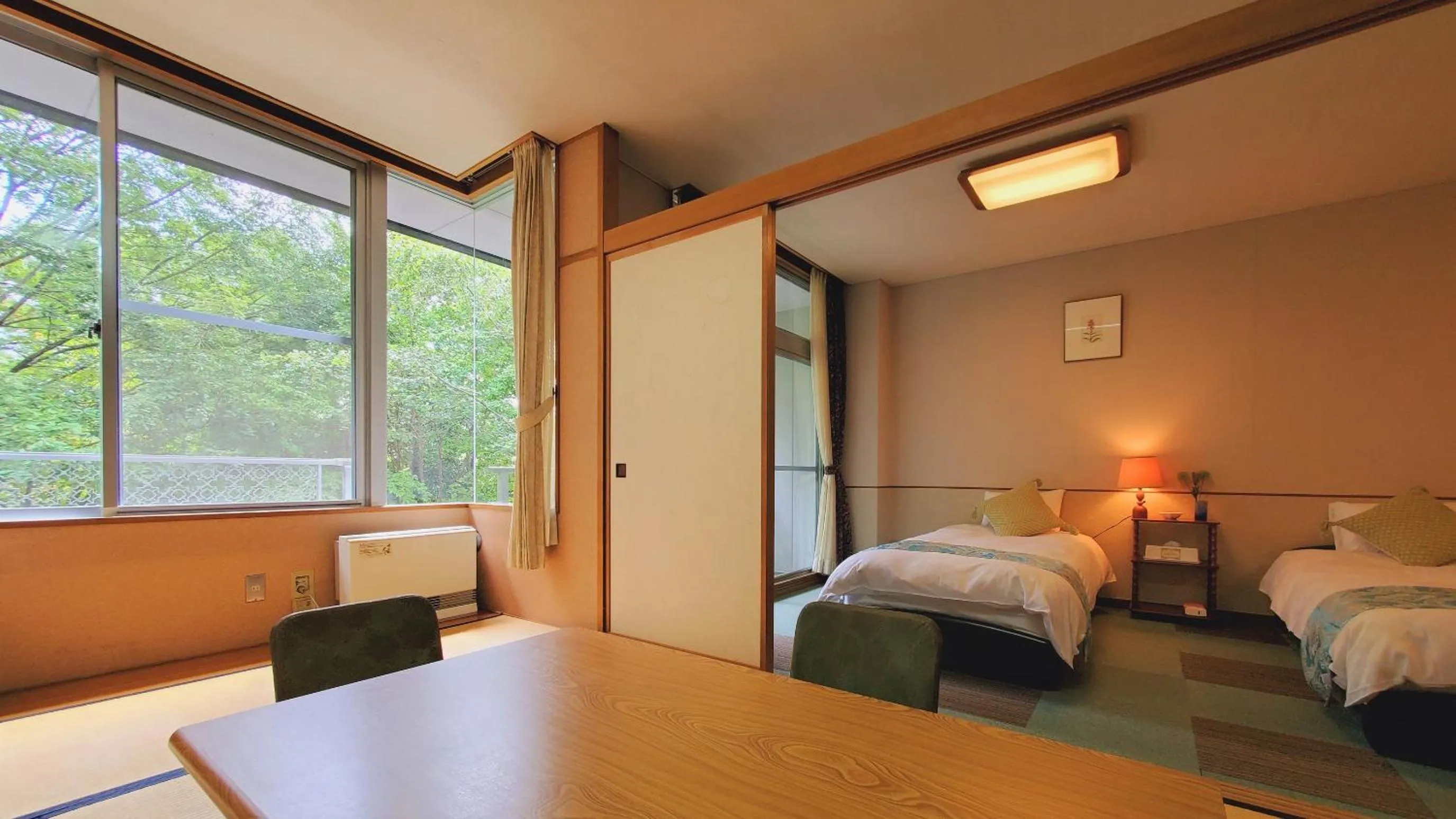 Photo of the whole room, Bed in Guestroom Garden Azumino