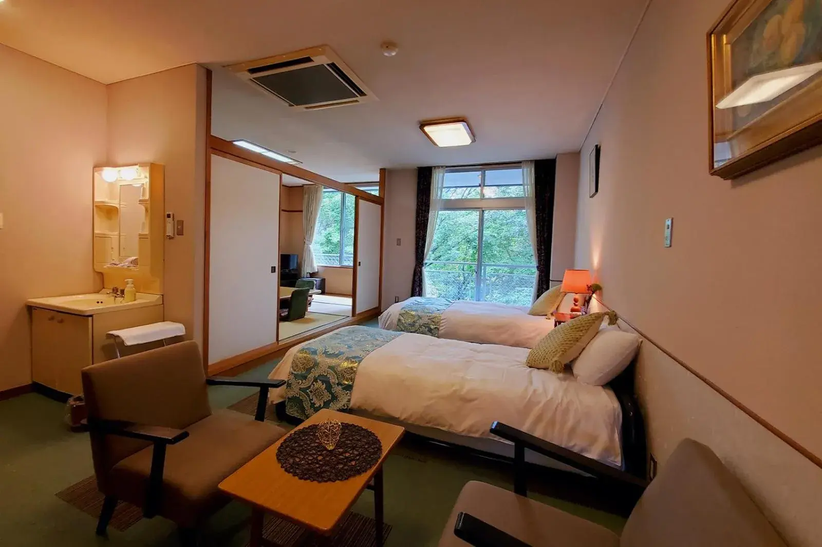 Photo of the whole room, Bed in Guestroom Garden Azumino Photo of the whole room, Bed in Guestroom Garden Azumino