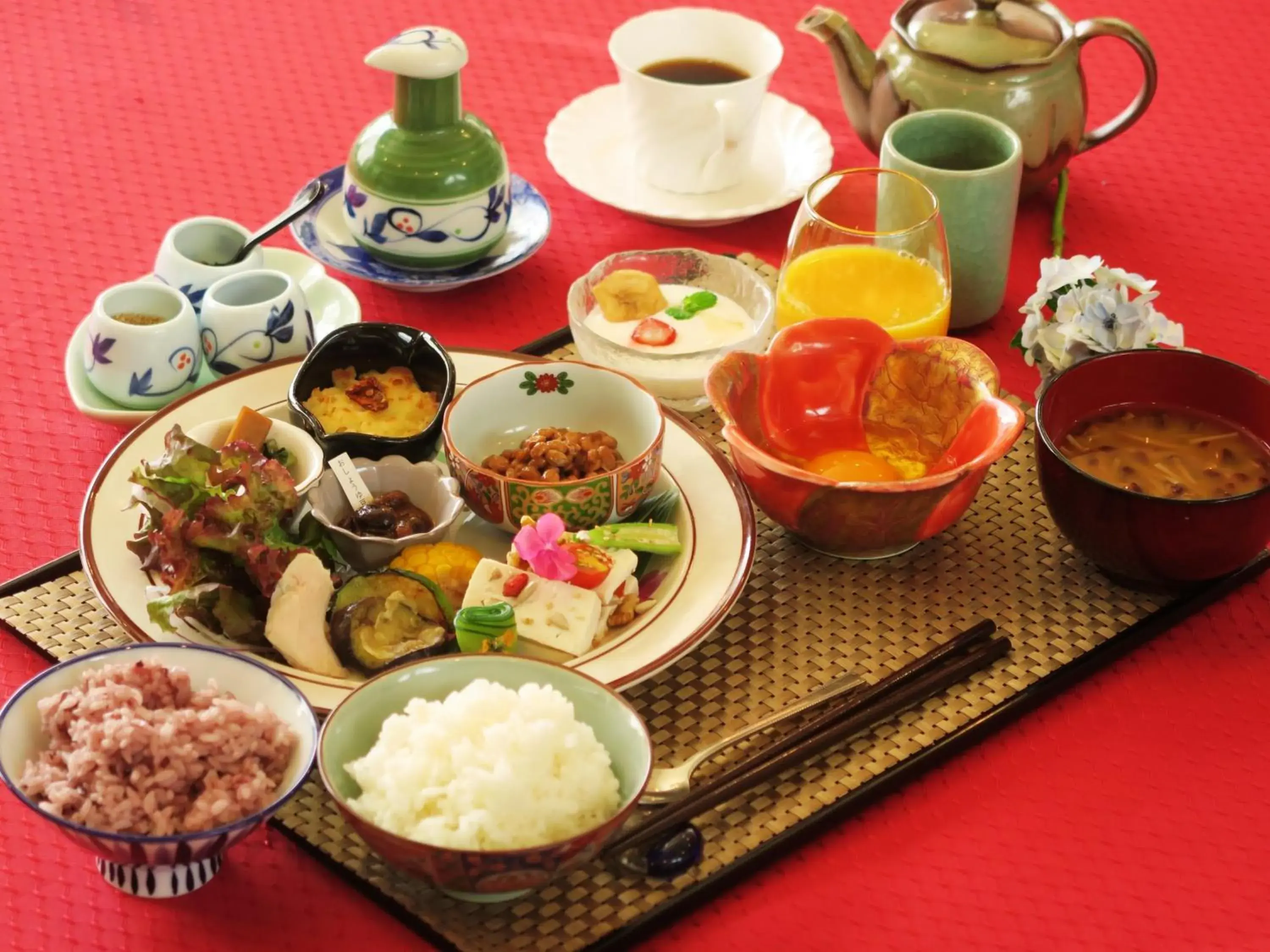 Food and drinks in Guestroom Garden Azumino Food and drinks in Guestroom Garden Azumino