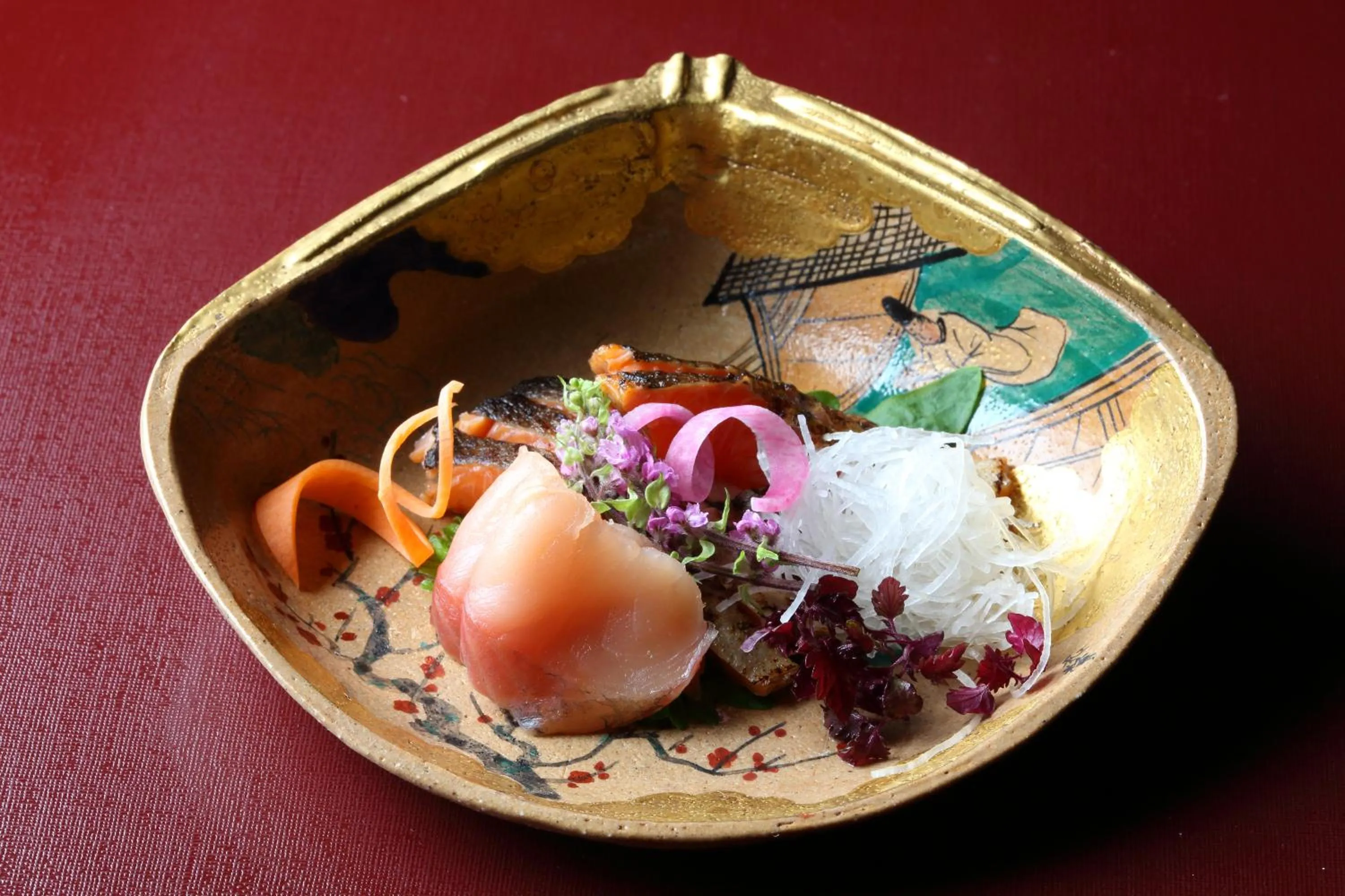 Food close-up in Temple-stay WAQOO Mii-dera