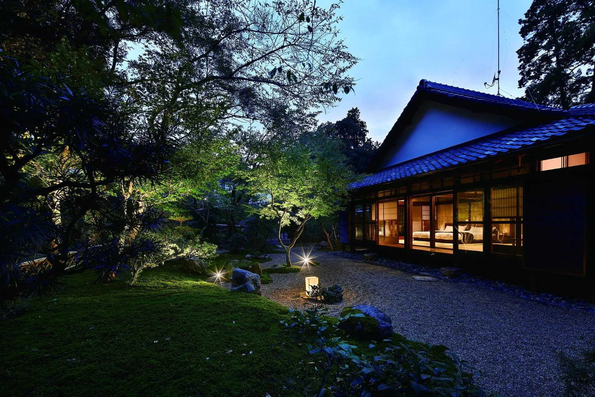 Property building in Temple-stay WAQOO Mii-dera