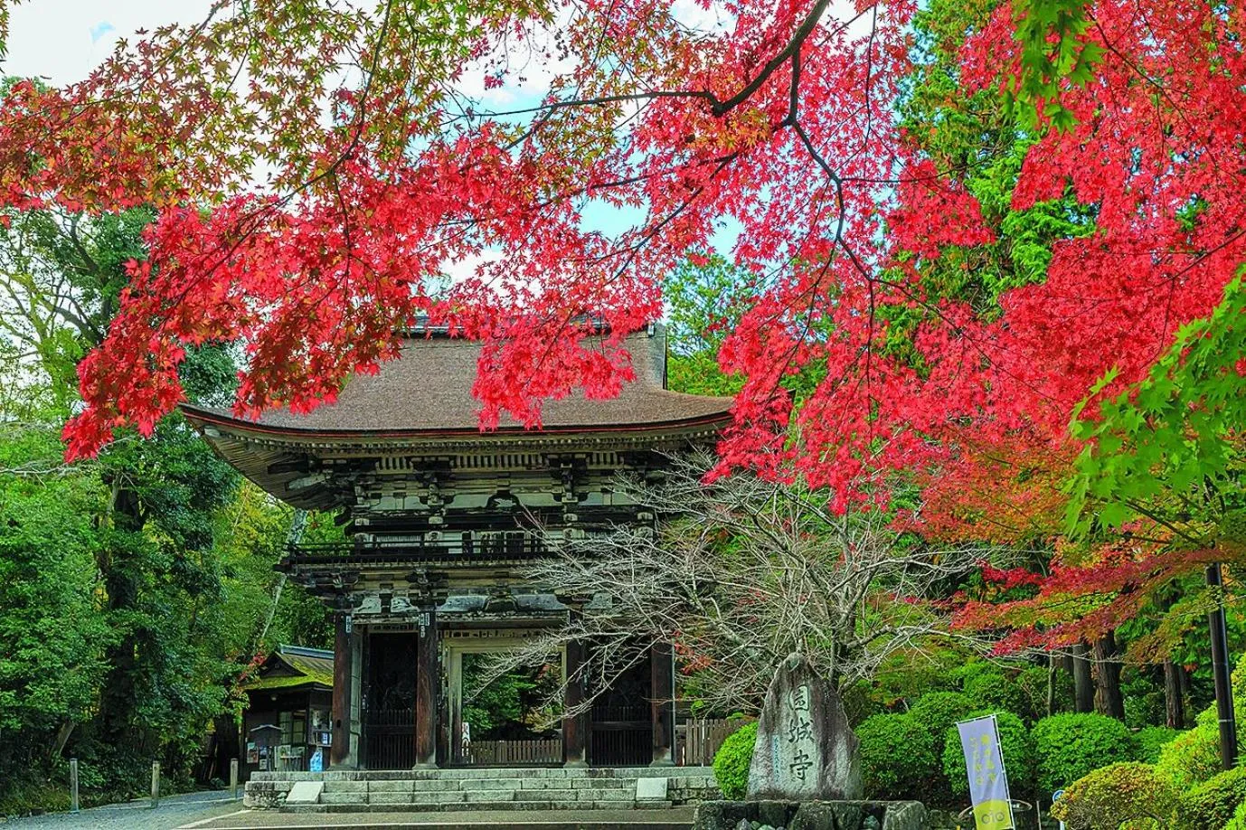 Facade/entrance in Temple-stay WAQOO Mii-dera