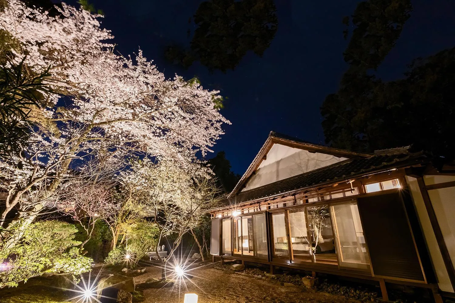Property building in Temple-stay WAQOO Mii-dera
