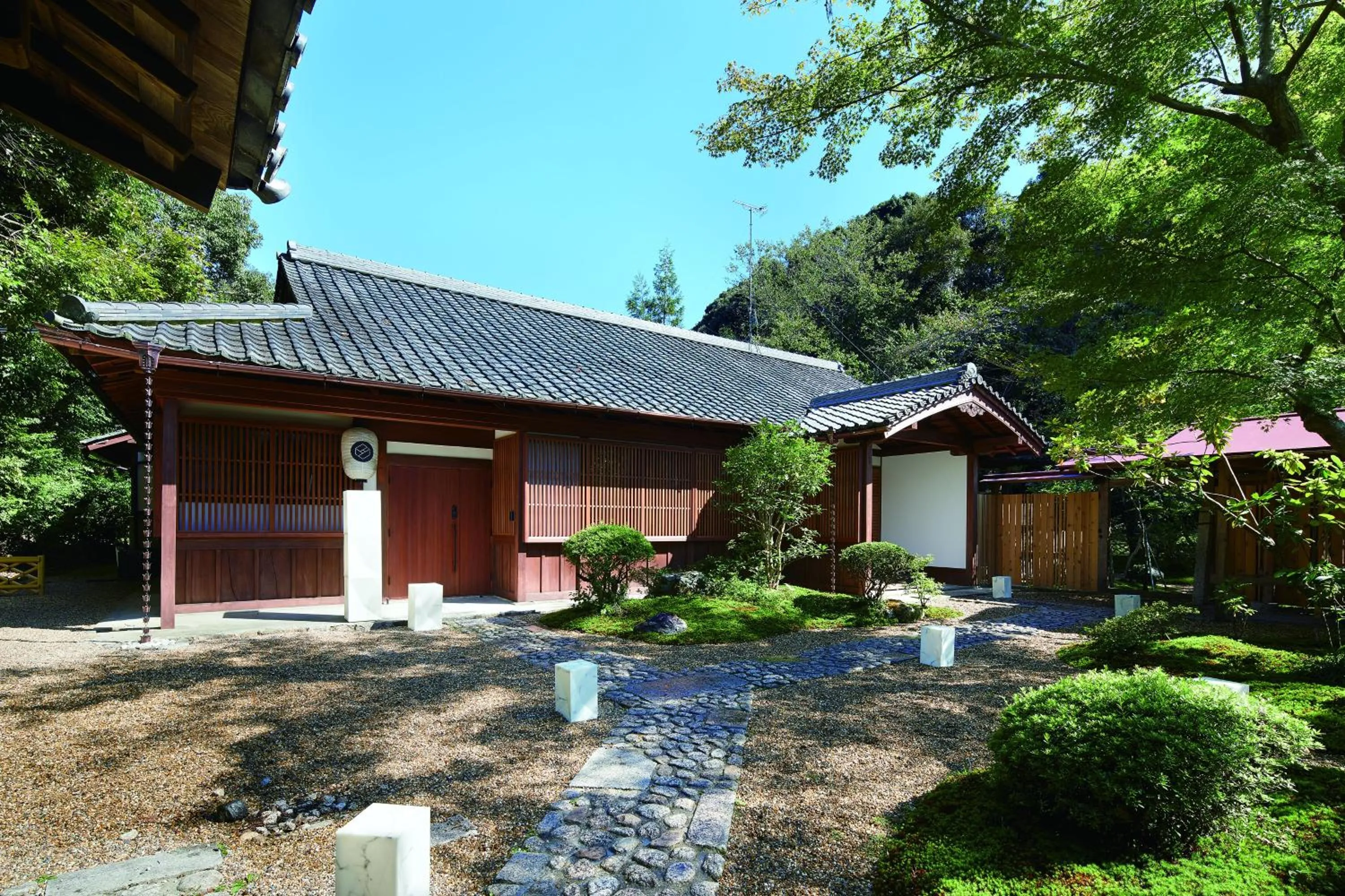 Property building in Temple-stay WAQOO Mii-dera