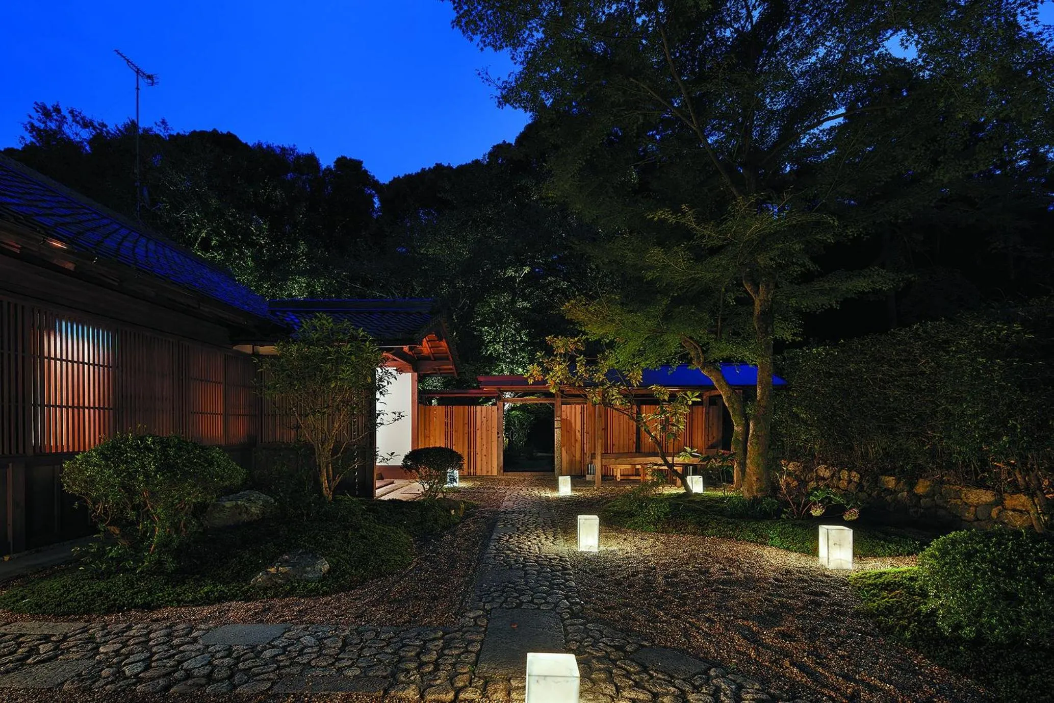 Property building in Temple-stay WAQOO Mii-dera