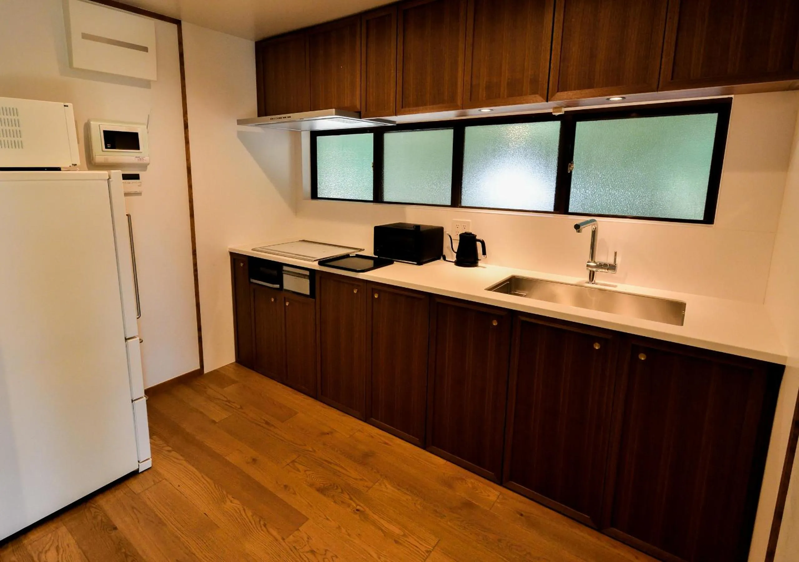Kitchen or kitchenette in Temple-stay WAQOO Mii-dera