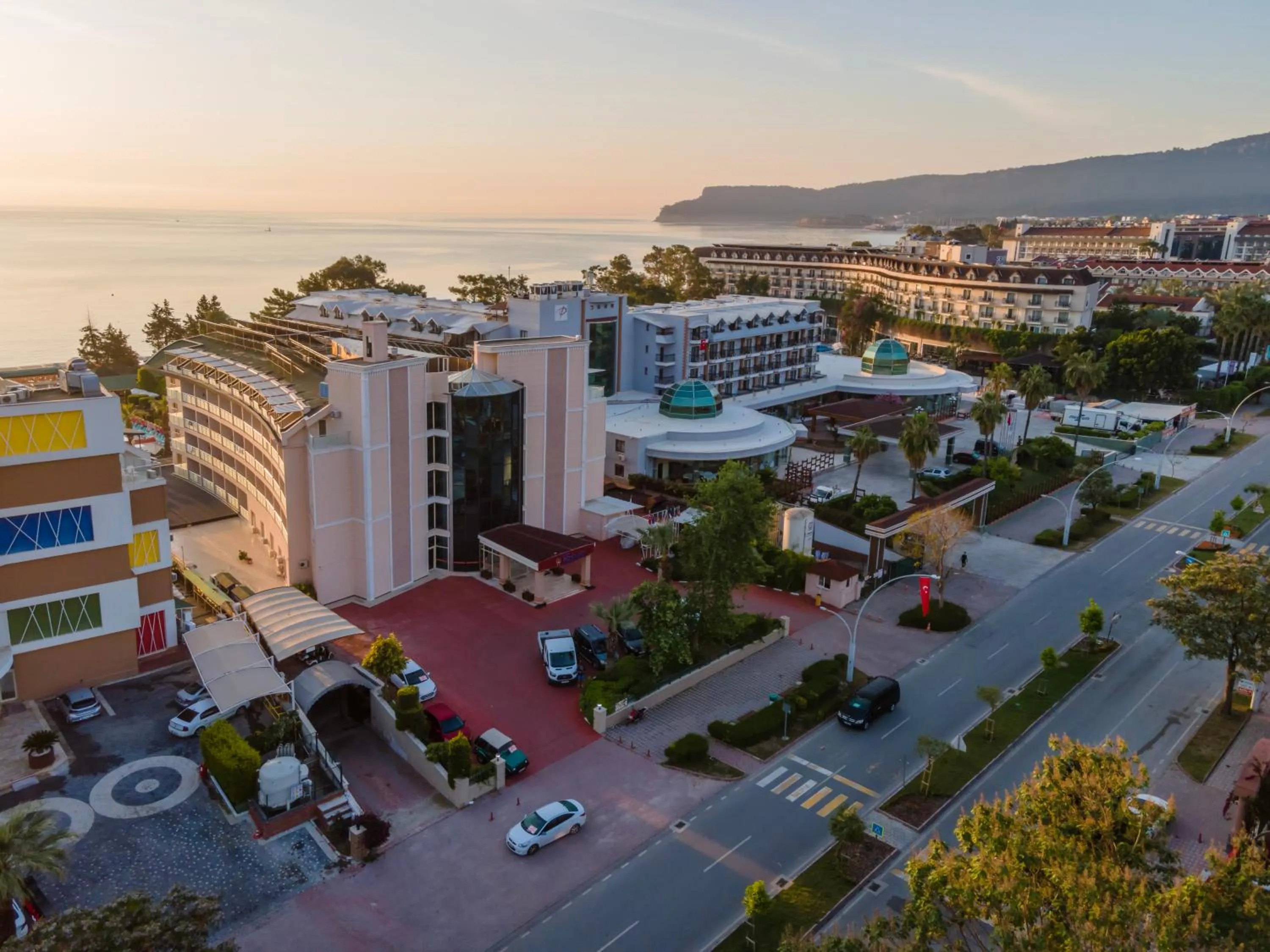 Property building in Lims Bona Dea Beach Hotel