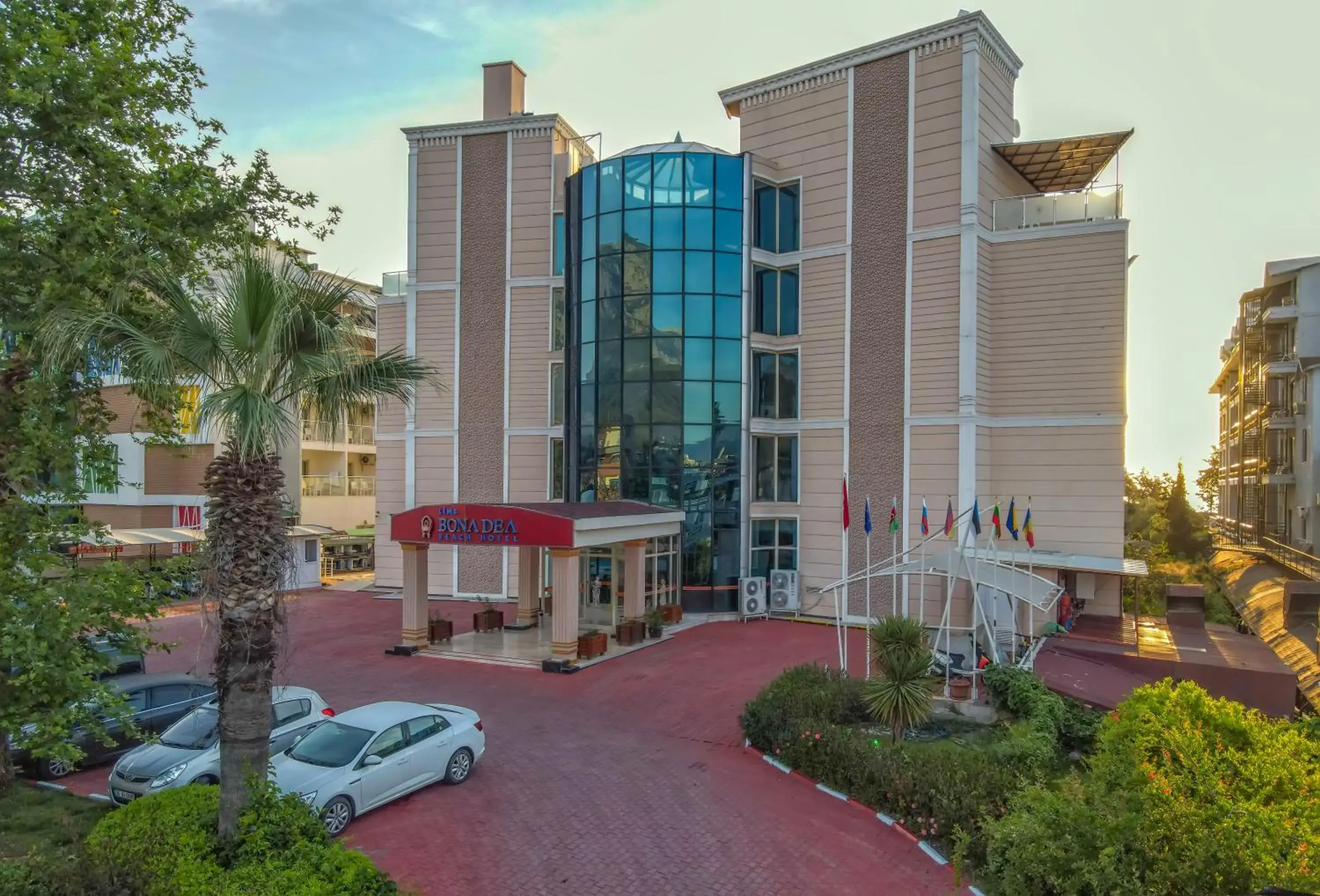 Property building in Lims Bona Dea Beach Hotel Property building in Lims Bona Dea Beach Hotel