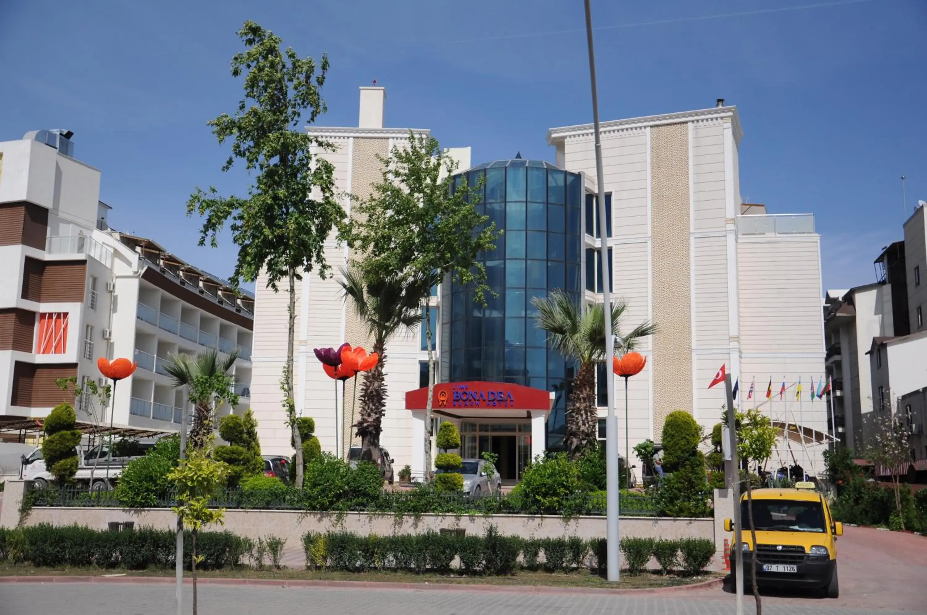 Facade/entrance in Lims Bona Dea Beach Hotel Facade/entrance in Lims Bona Dea Beach Hotel