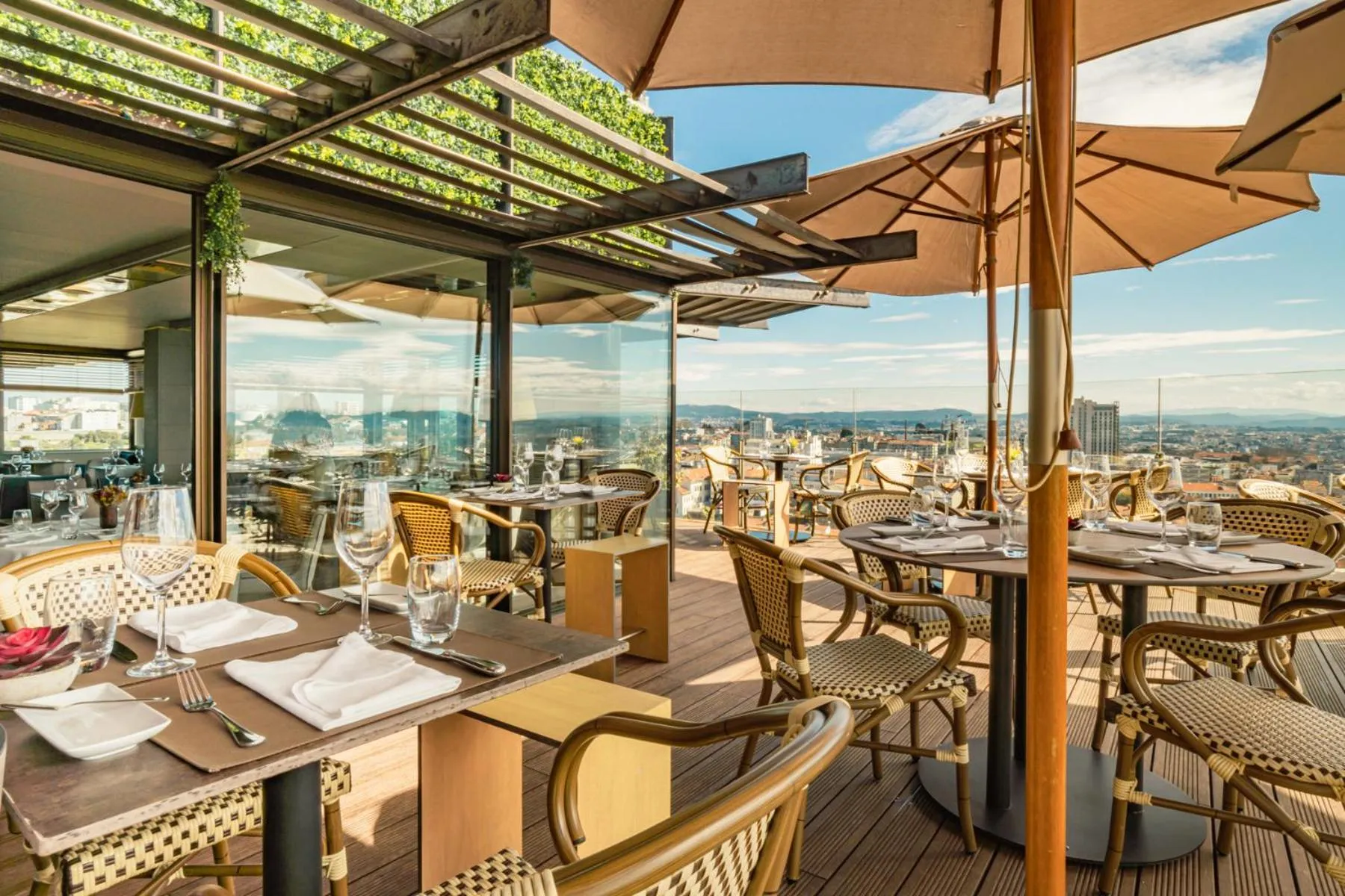 Balcony/Terrace in Hotel Dom Henrique - Downtown