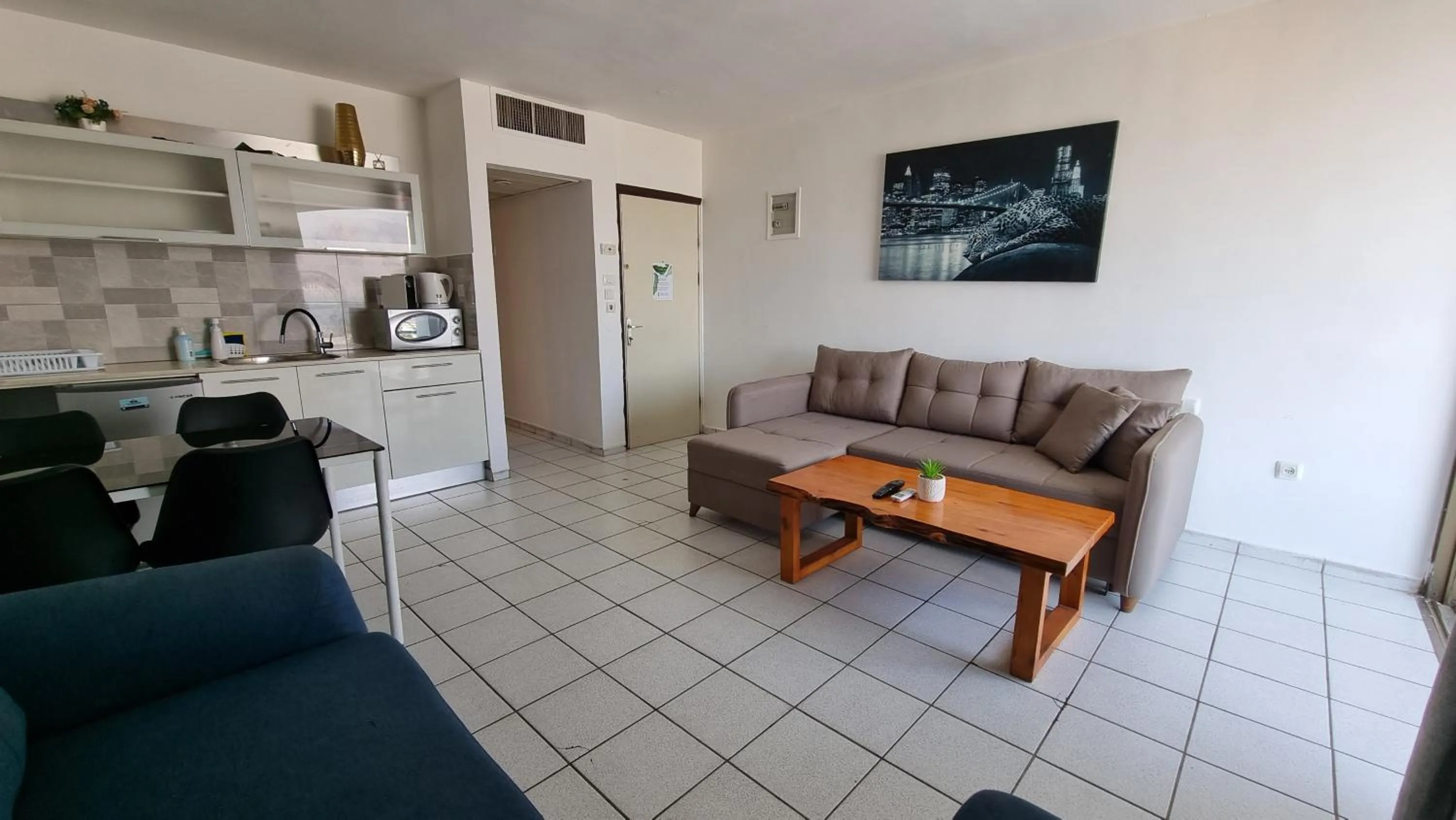 Living room in Lev Eilat Suites