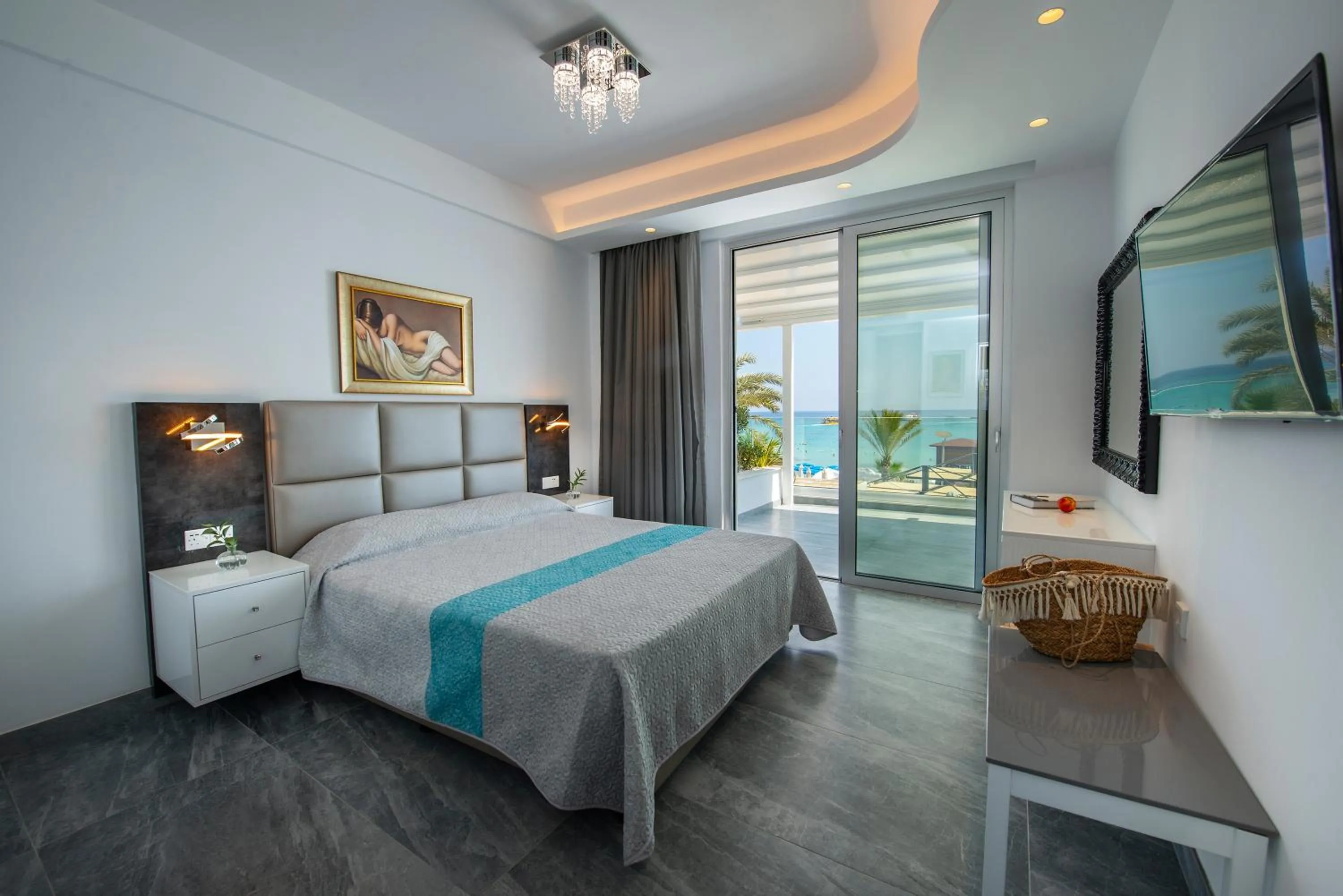 Bed in Sunprime Protaras Beach - Adults Only