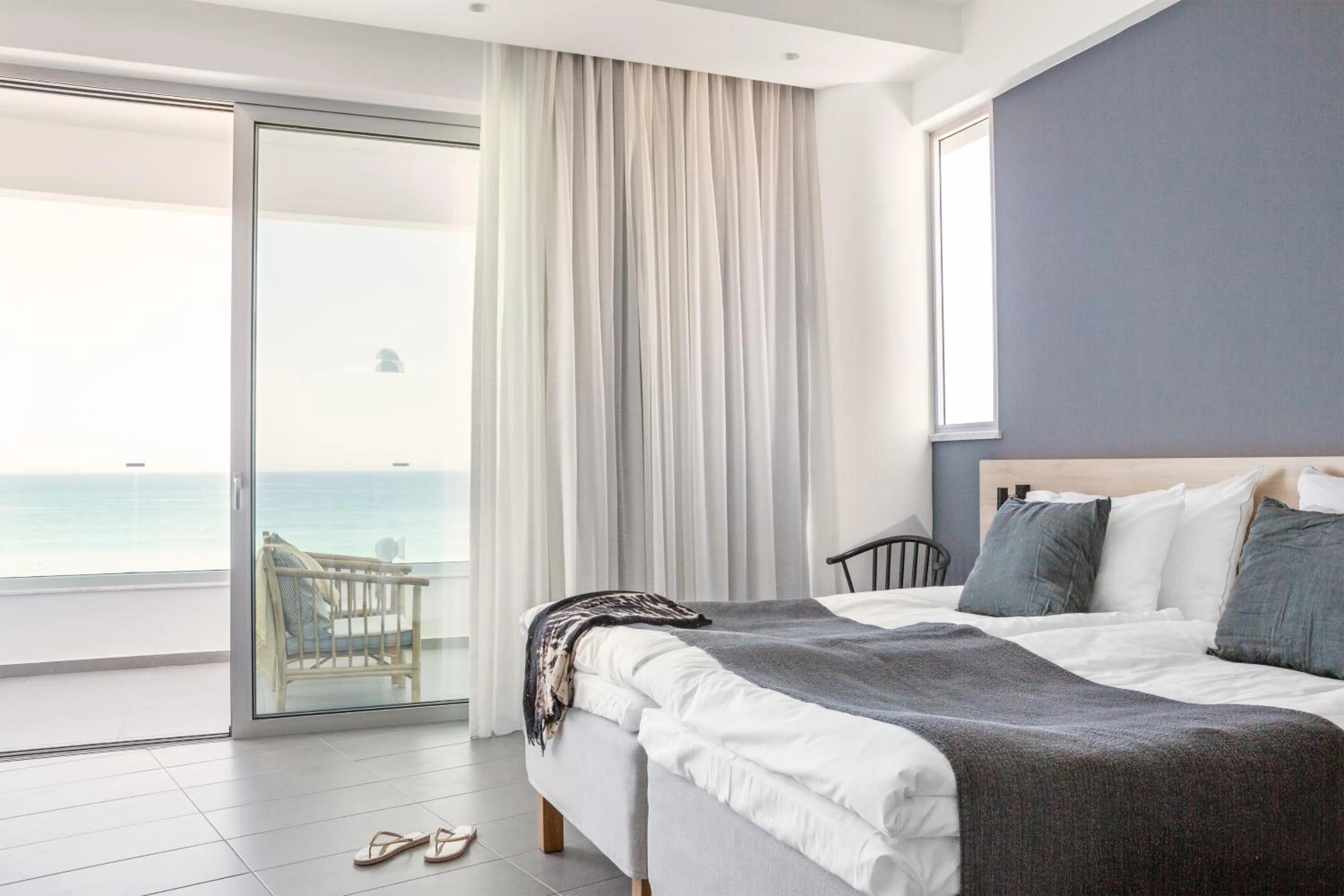 Balcony/Terrace, Bed in Sunprime Protaras Beach - Adults Only