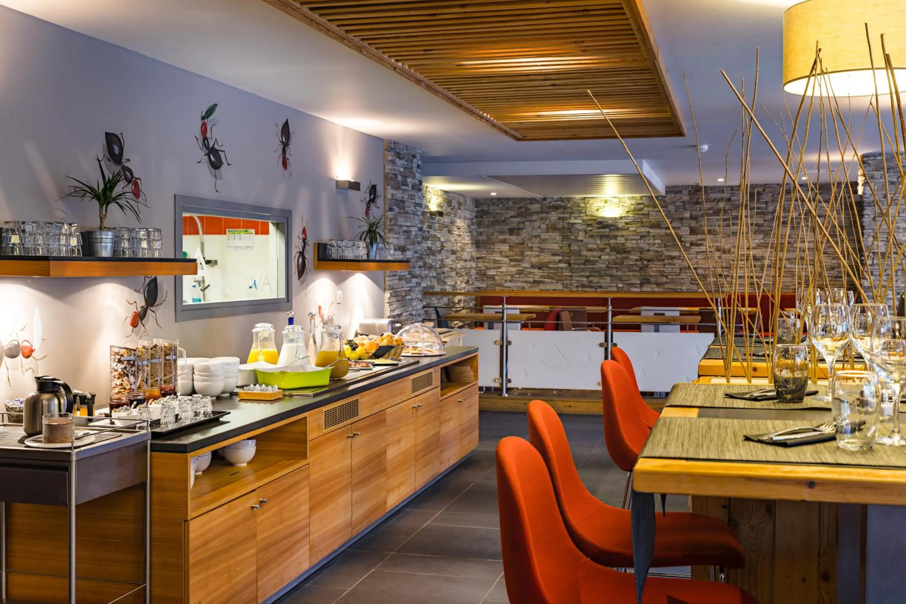 Buffet breakfast in Anova Hotel & Spa