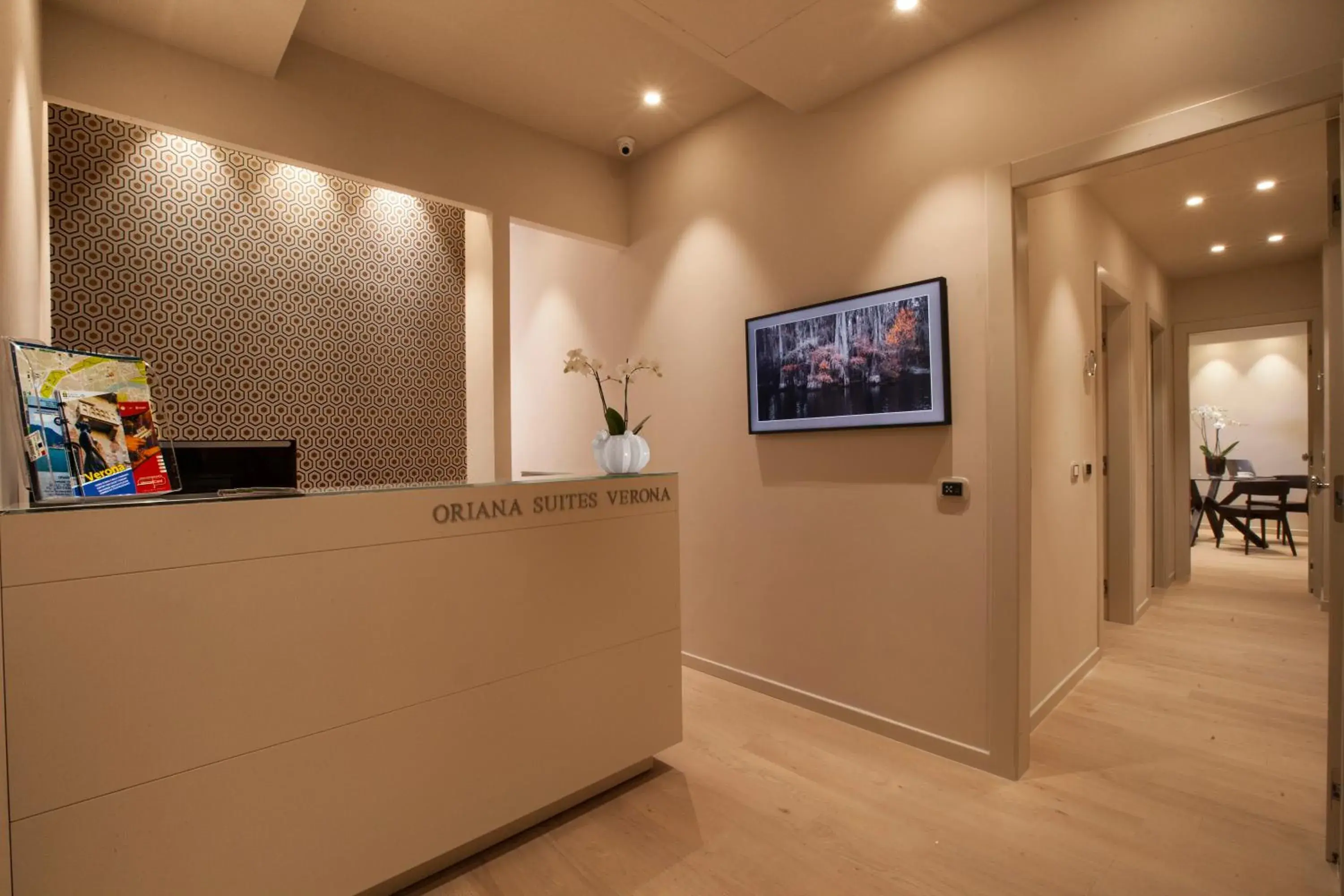 Lobby or reception in Oriana Homèl Verona Lobby or reception in Oriana Homèl Verona