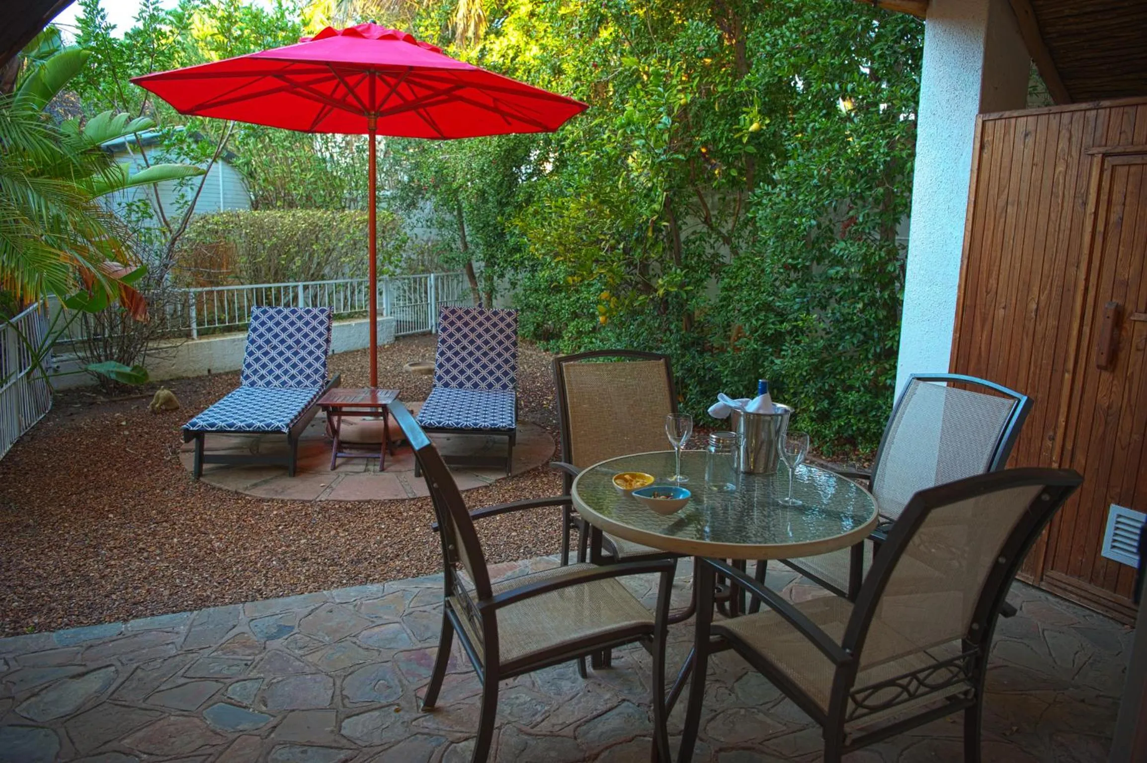 Patio in Easy Five Guest House