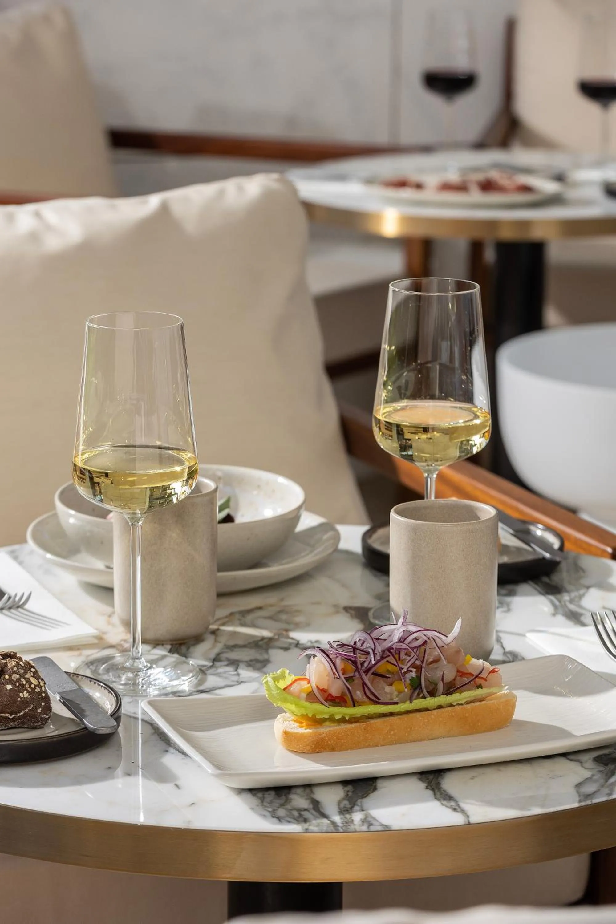 Food close-up in EVOLUTION Cascais-Estoril Hotel