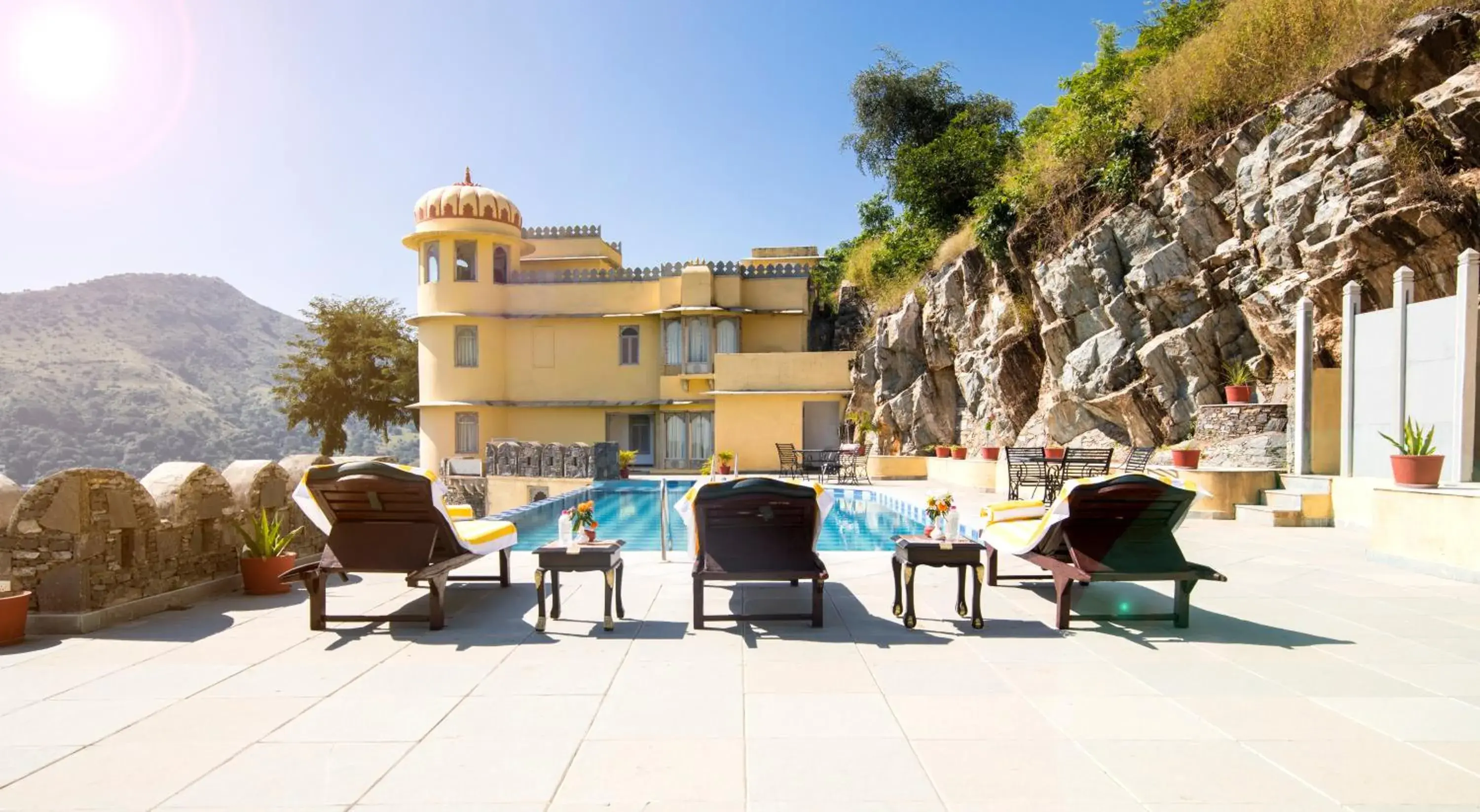 Swimming pool in Shahpura Kumbhal Villas Swimming pool in Shahpura Kumbhal Villas