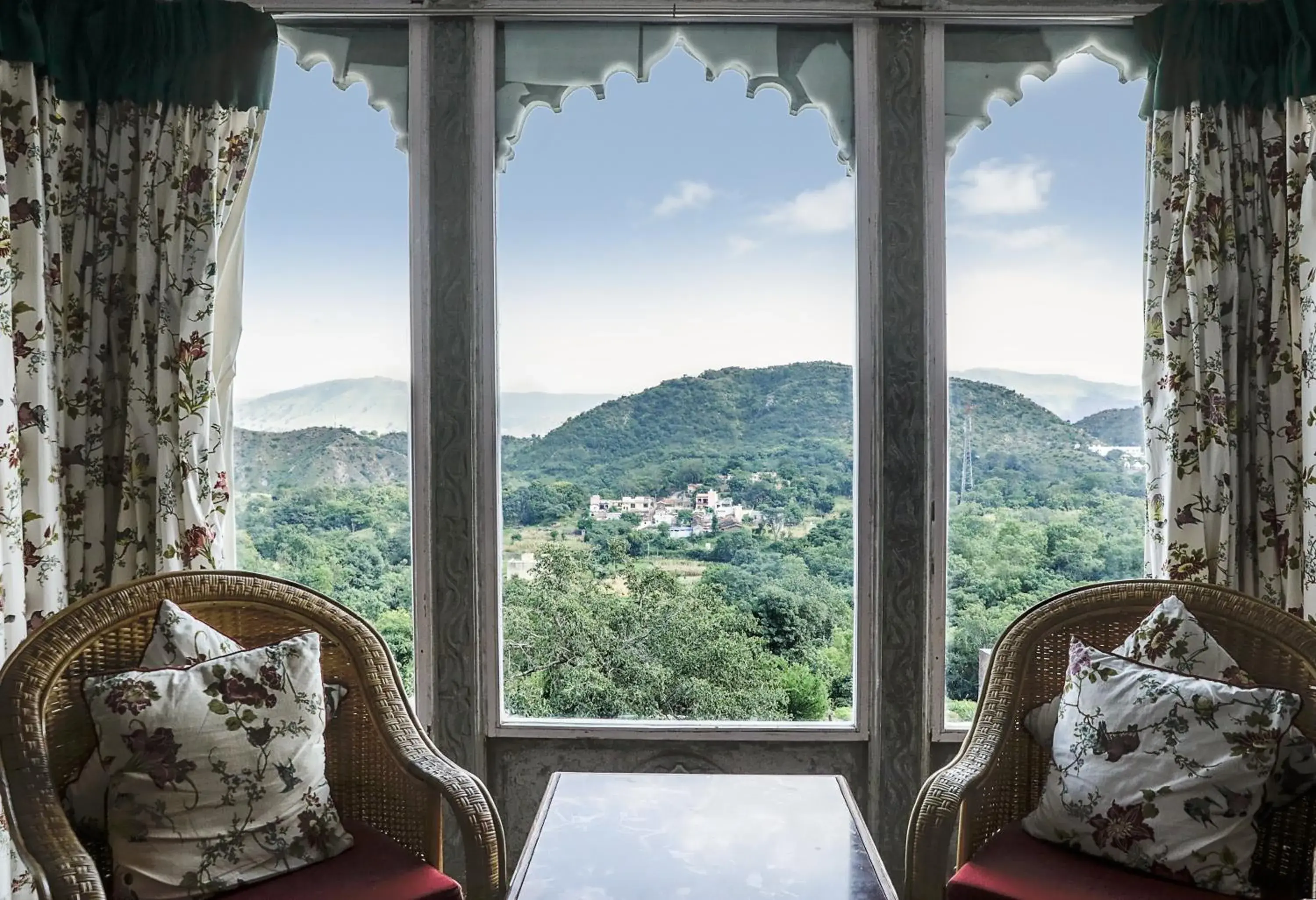 Mountain view in Shahpura Kumbhal Villas Mountain view in Shahpura Kumbhal Villas